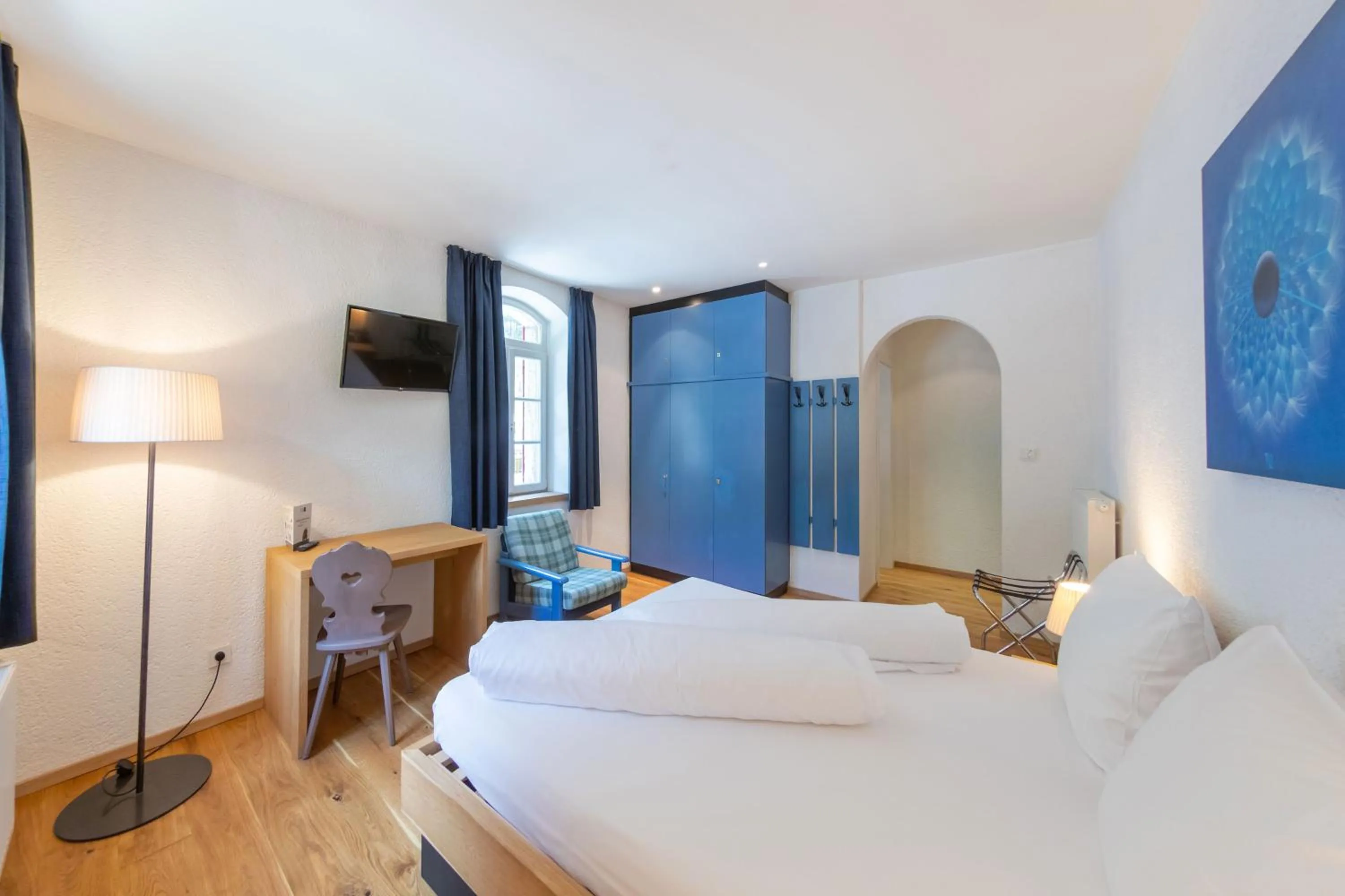 Bed in Hotel Sachsenklemme