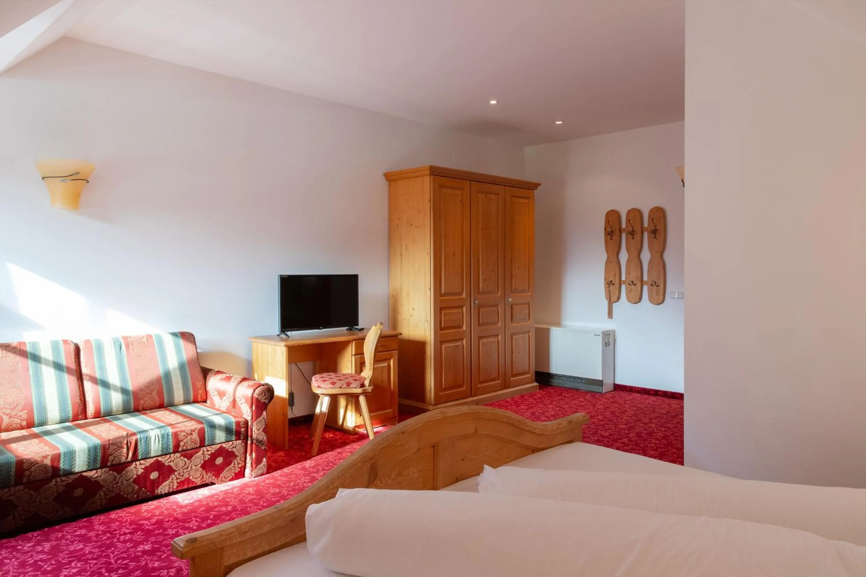 Bed in Hotel Sachsenklemme