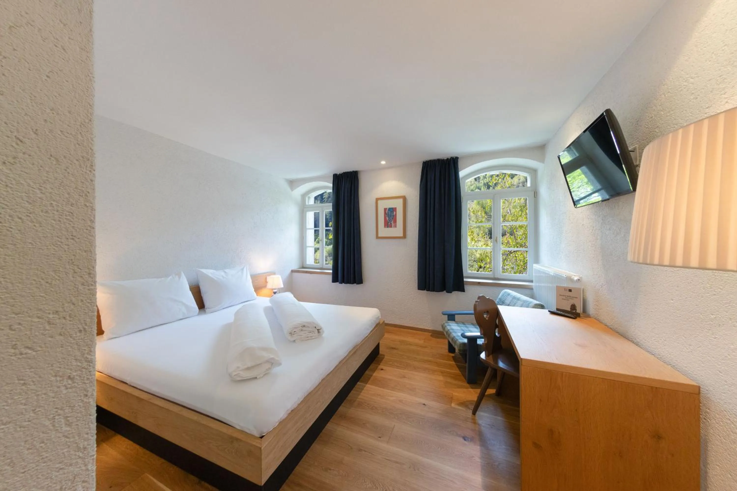 Bed in Hotel Sachsenklemme