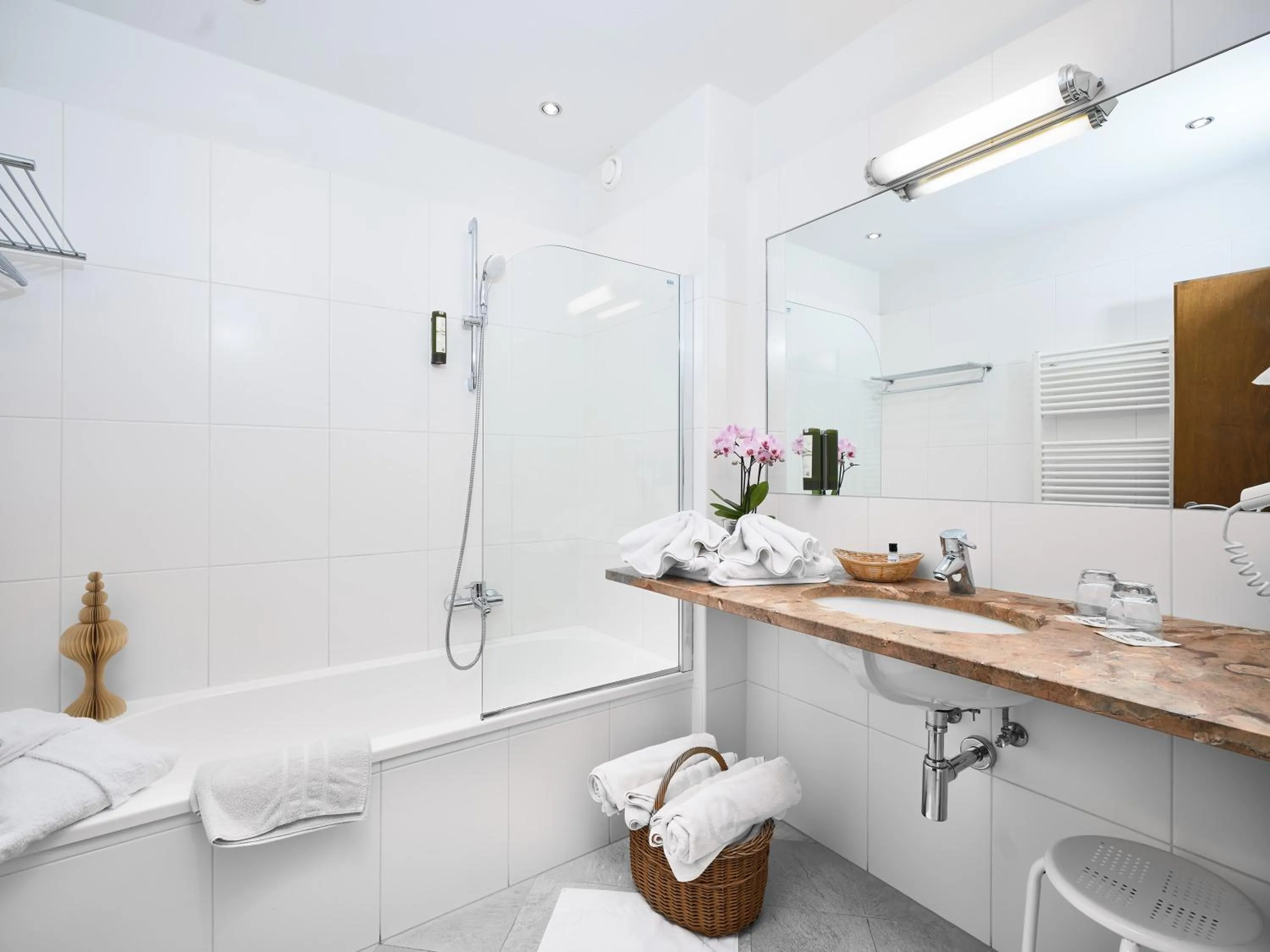 Bathroom in Hotel Sonnalm - SPA,Idyll,Dining