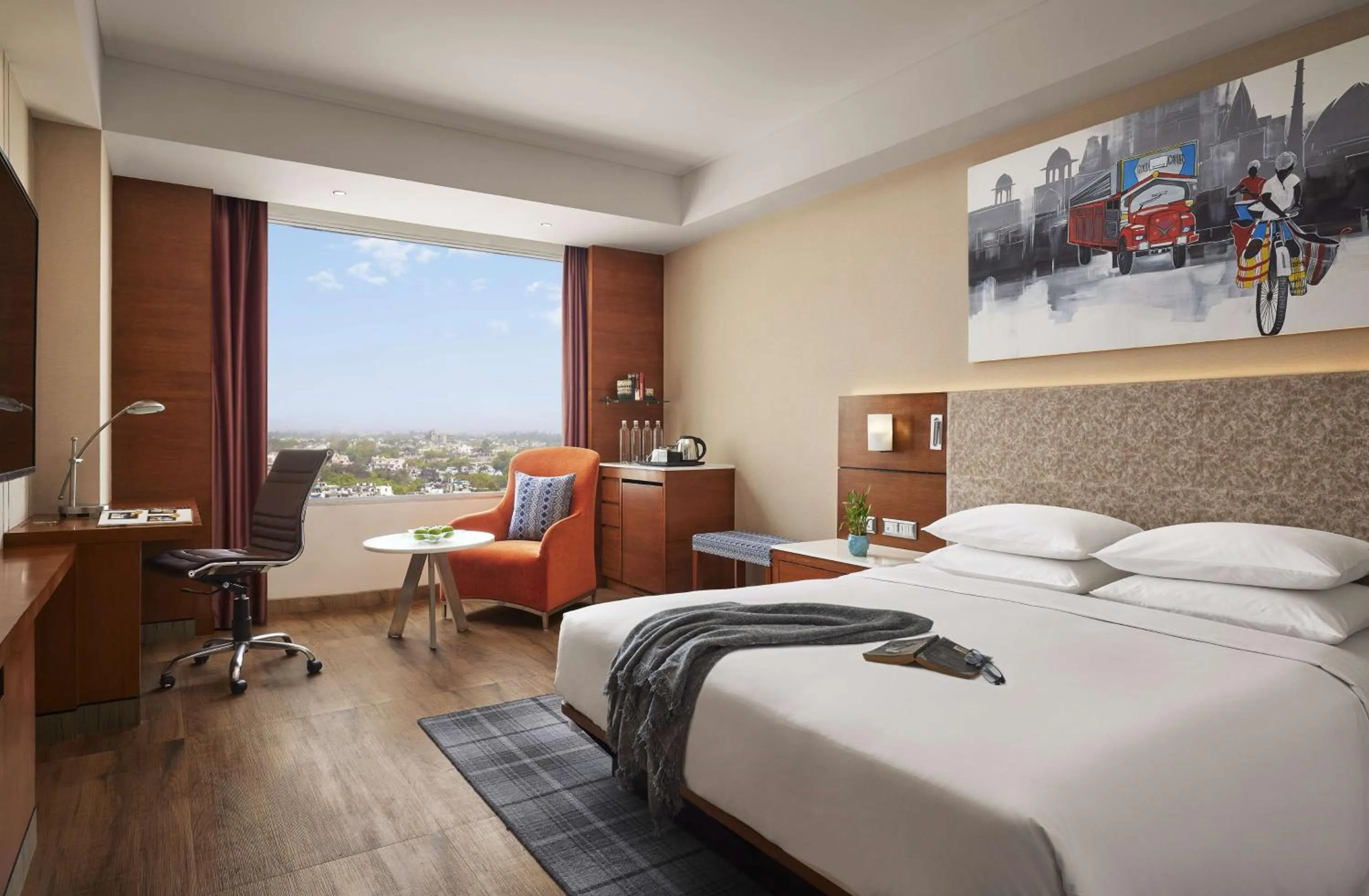 Bedroom, Bed in Hyatt Centric Janakpuri New Delhi