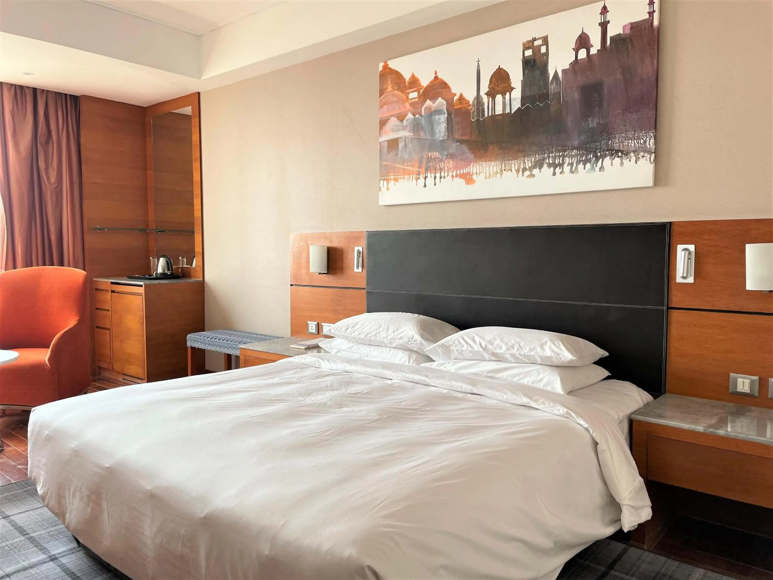 Bed in Hyatt Centric Janakpuri New Delhi