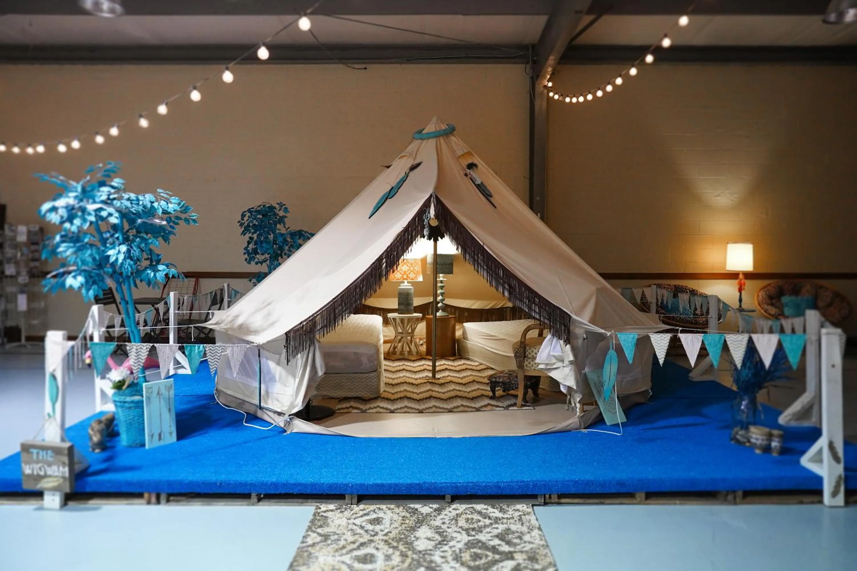 Bedroom in Lone Star Glamp Inn