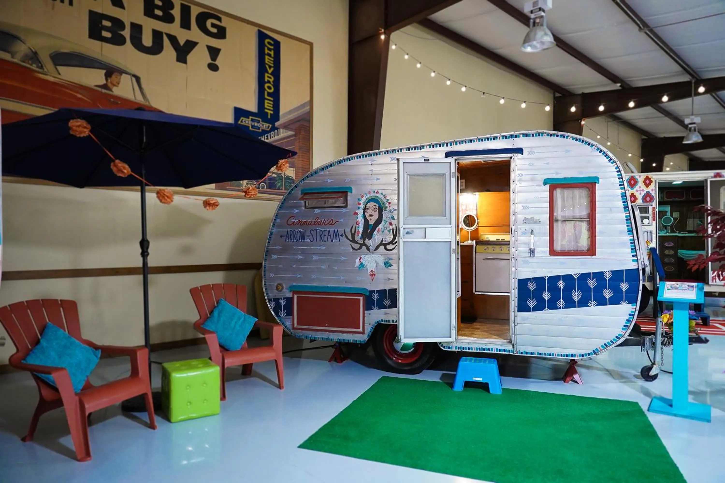 Bedroom in Lone Star Glamp Inn