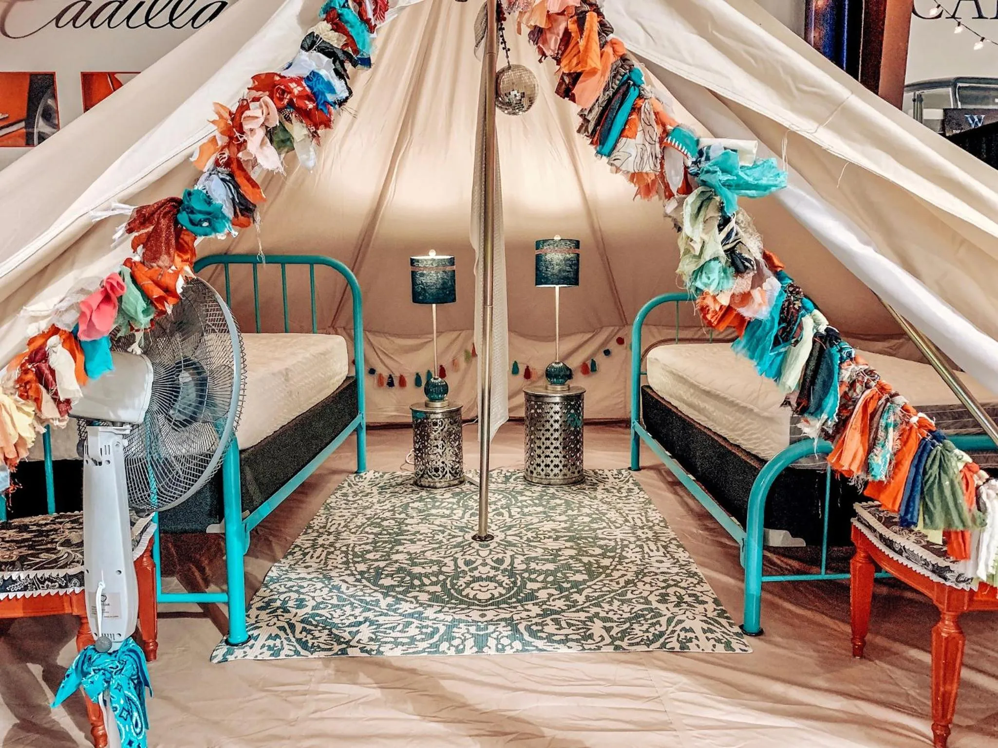 Bedroom in Lone Star Glamp Inn