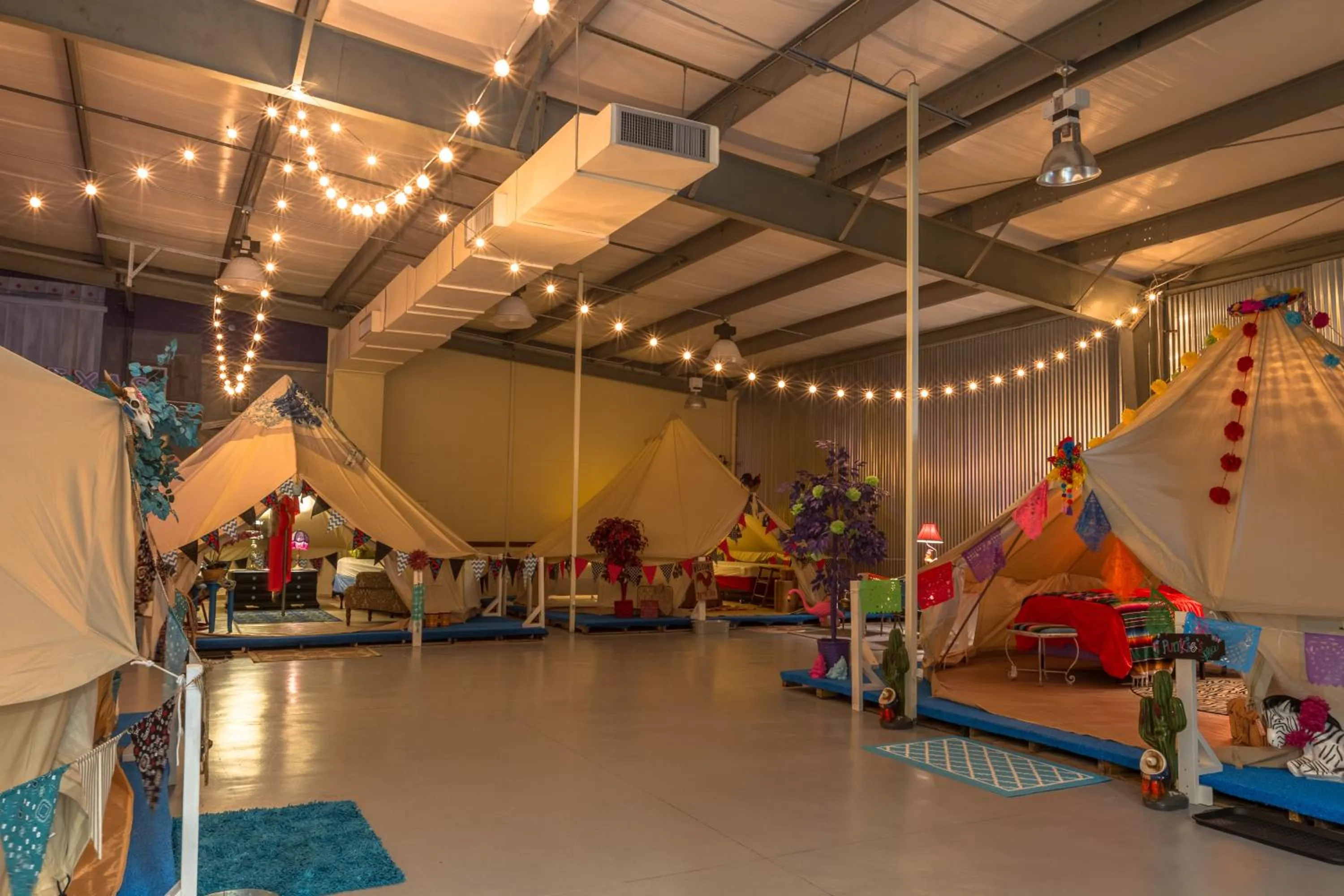 Bedroom in Lone Star Glamp Inn