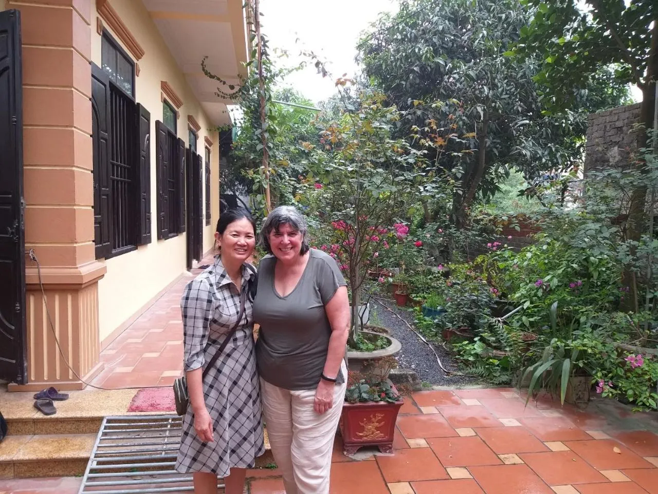 group of guests in Lys Homestay