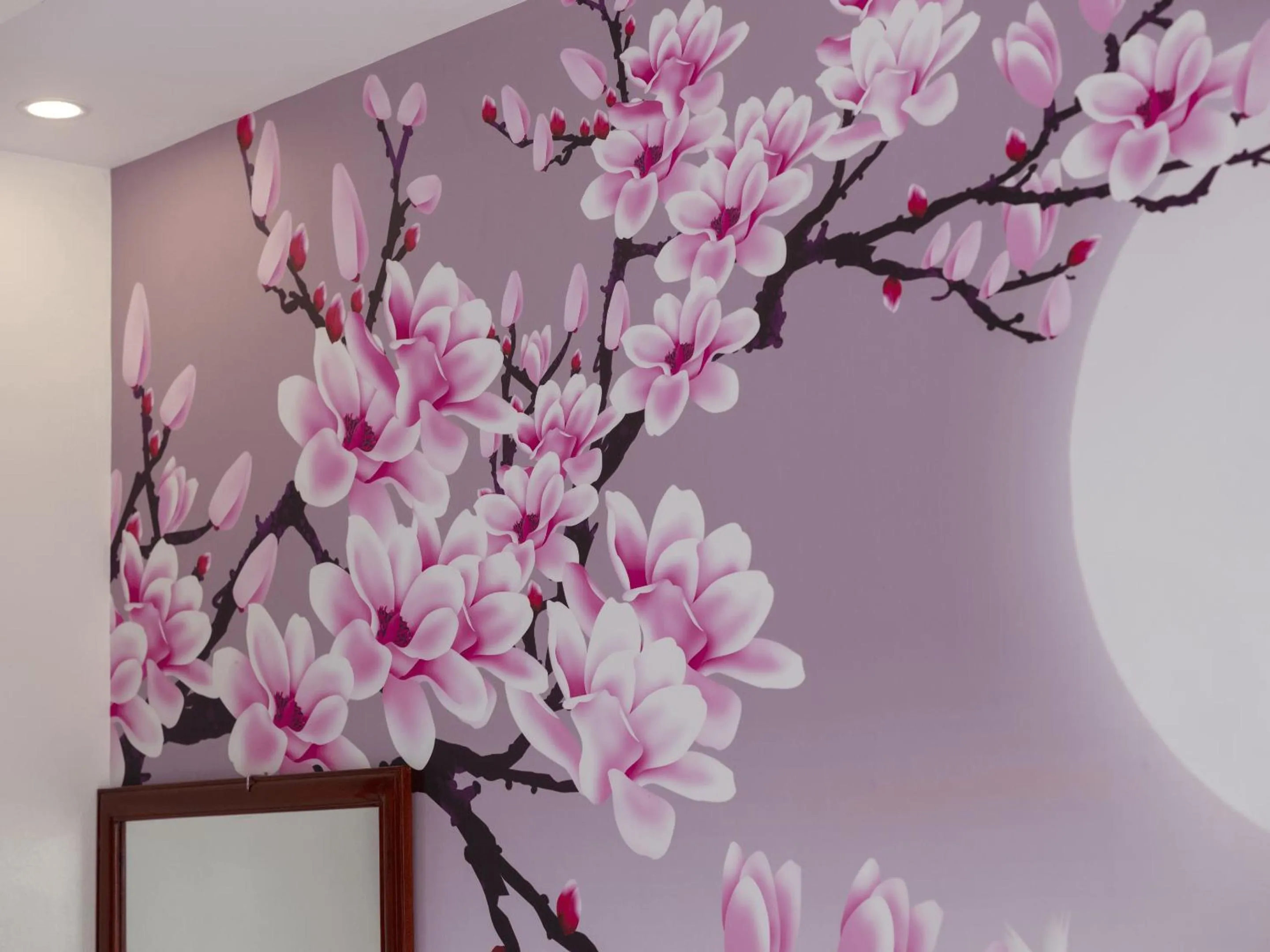 Decorative detail in Lys Homestay