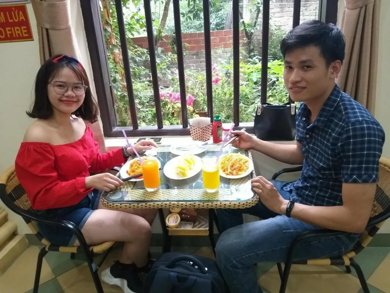 group of guests in Lys Homestay