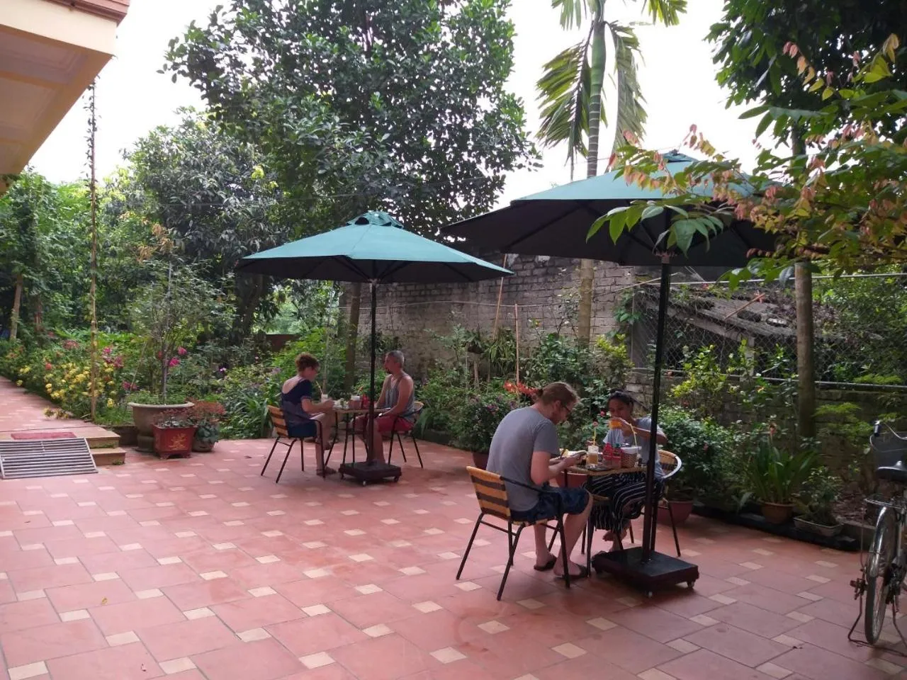 group of guests in Lys Homestay