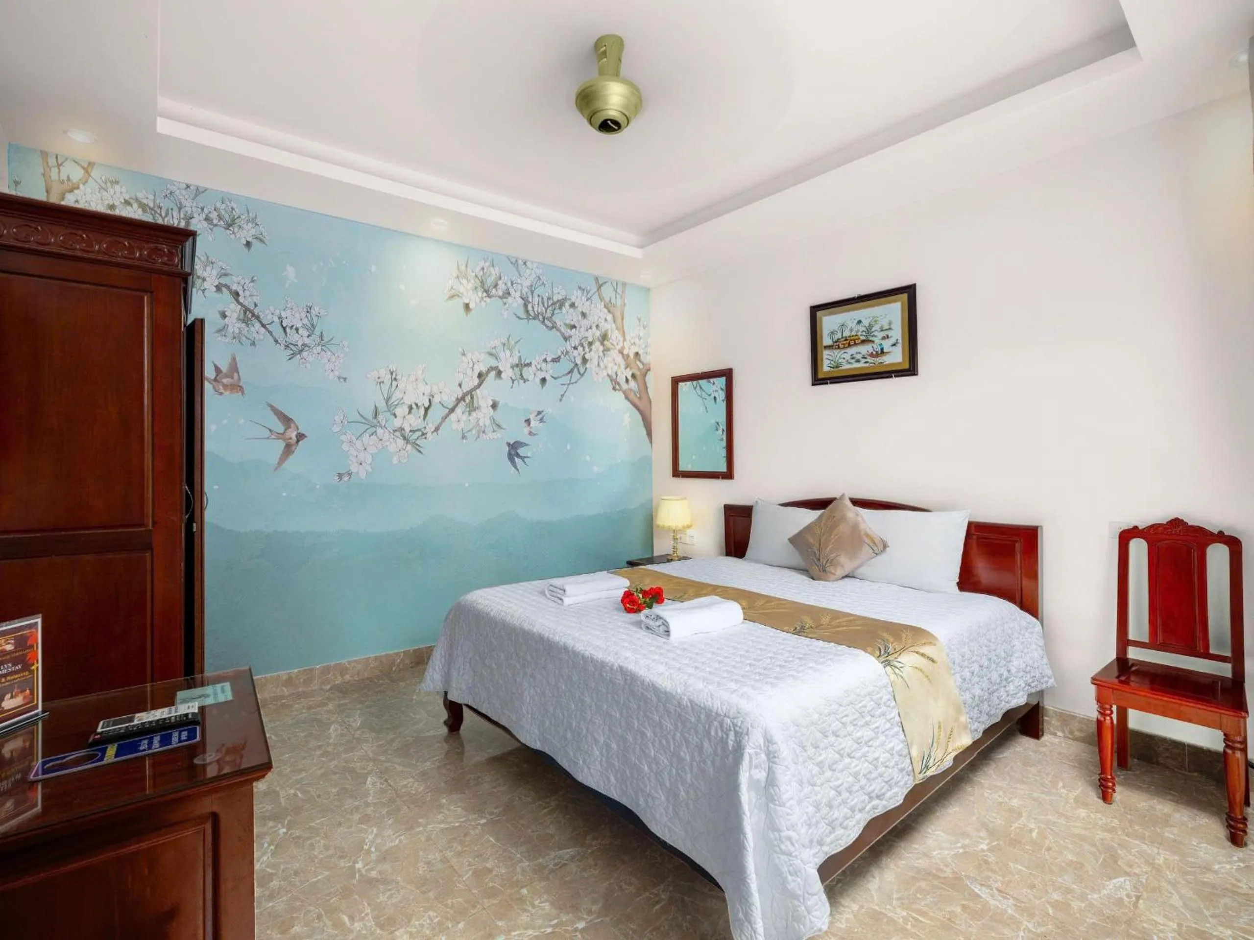 Bedroom, Bed in Lys Homestay