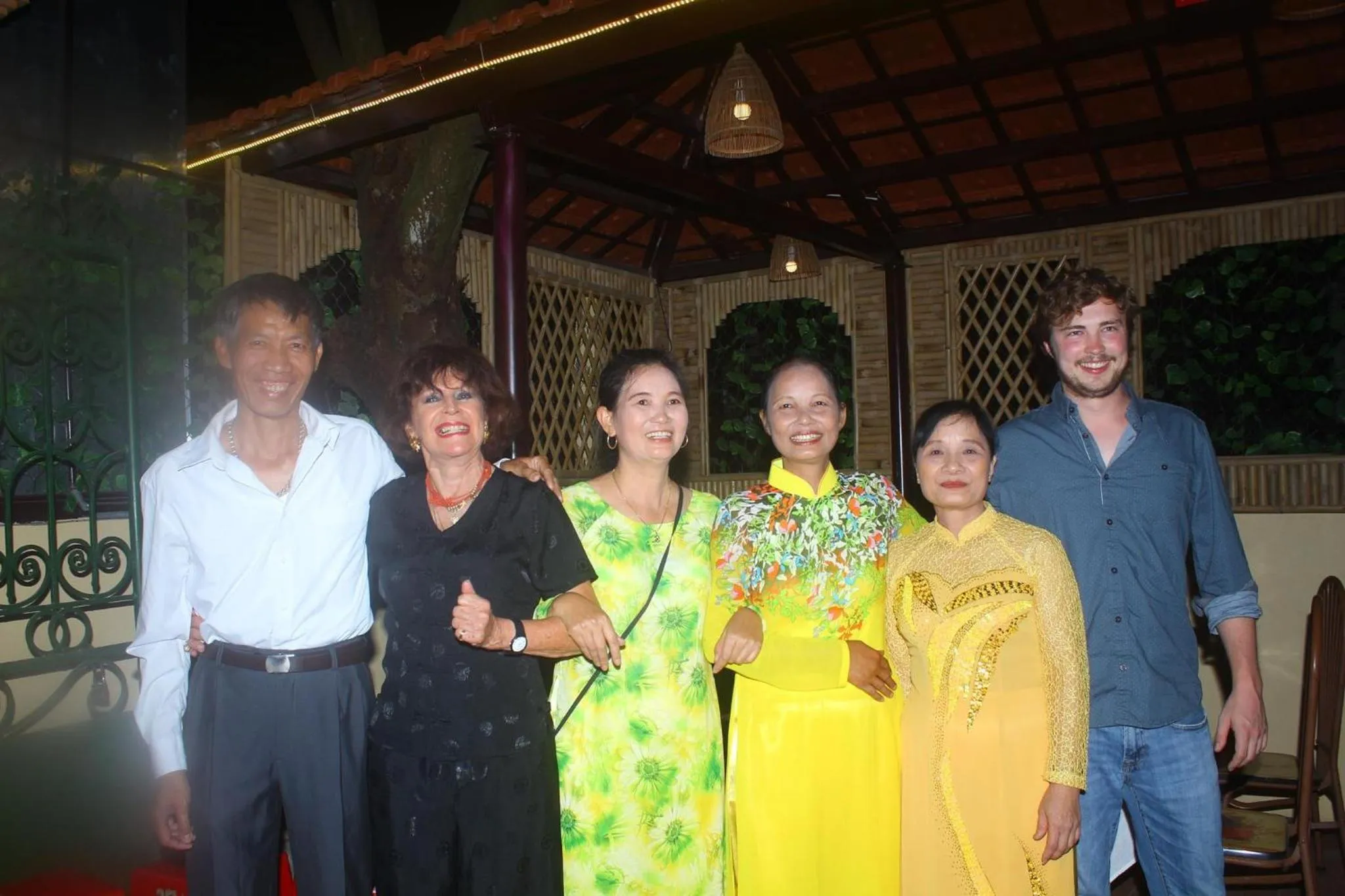 group of guests in Lys Homestay