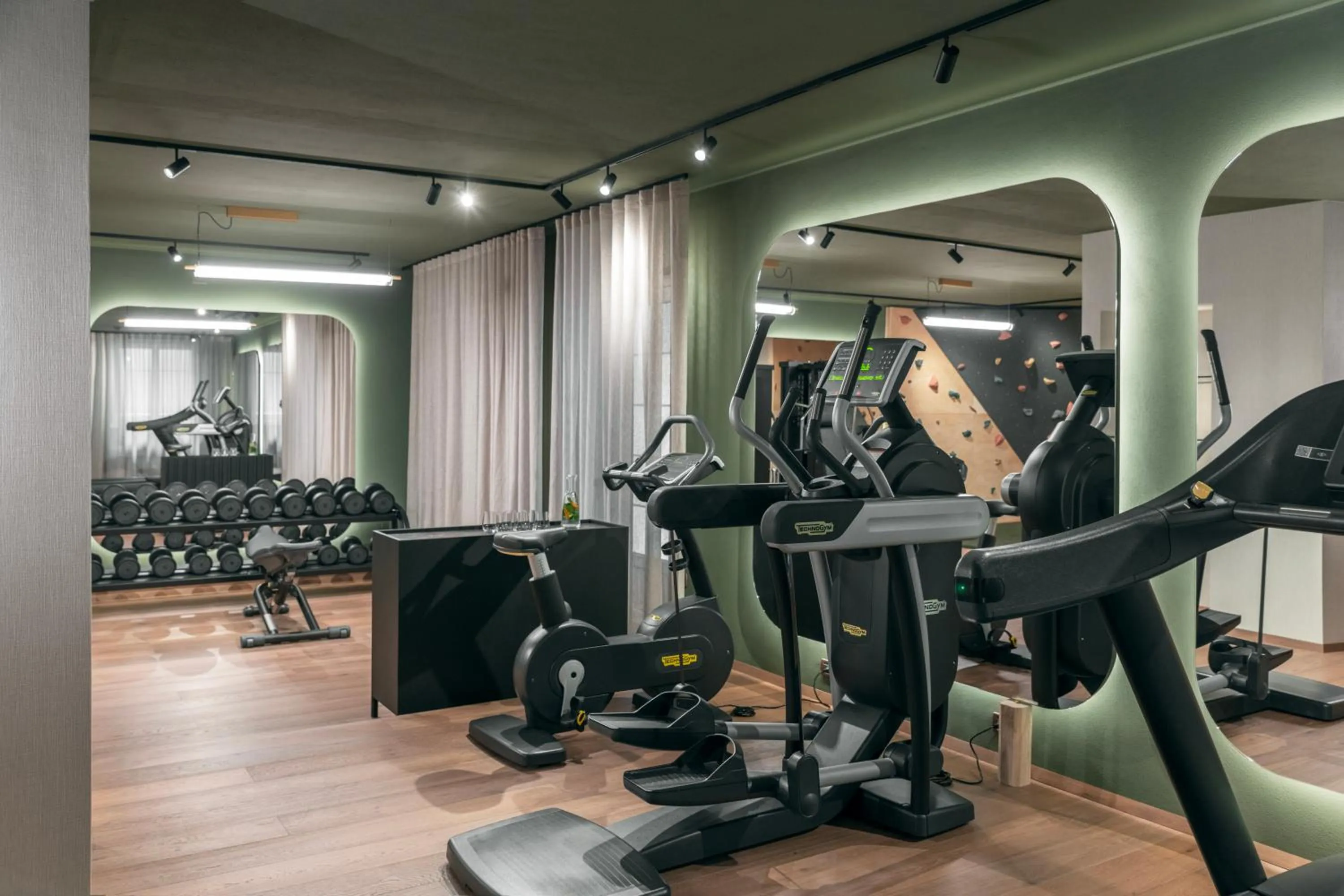 Fitness centre/facilities in Hotel Du Lac