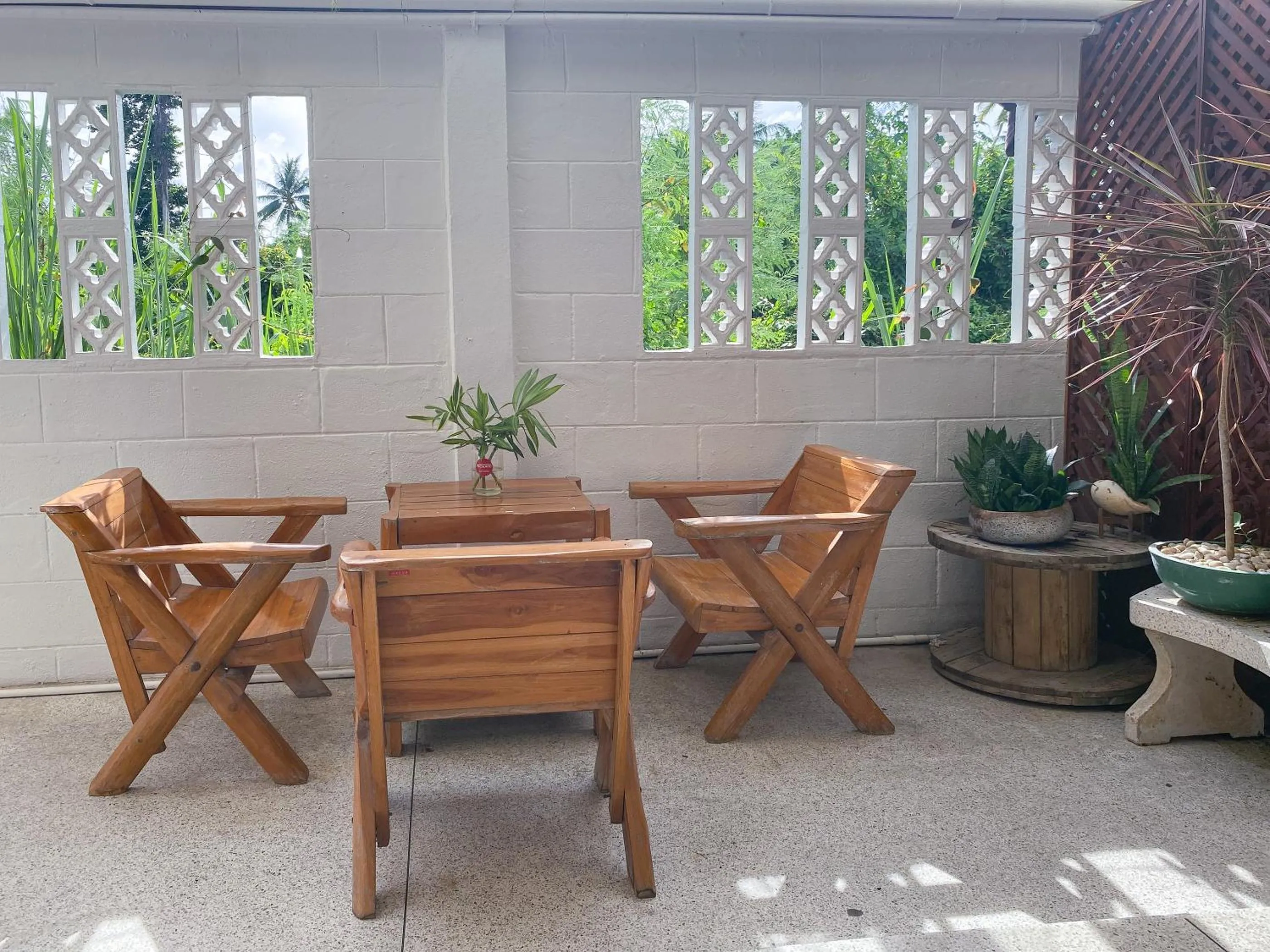 Seating area in Bangsaphan Resort