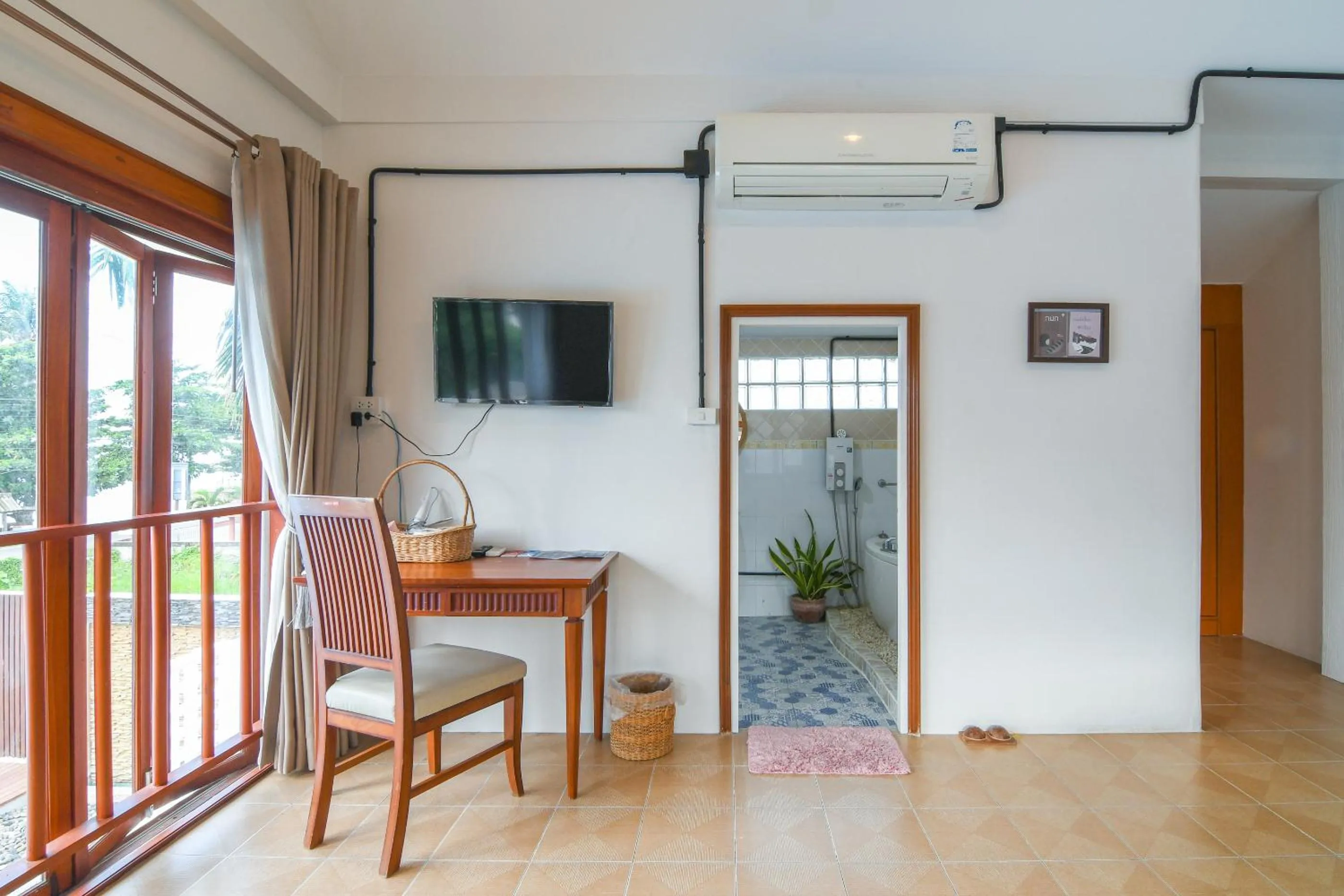 Seating area in Bangsaphan Resort