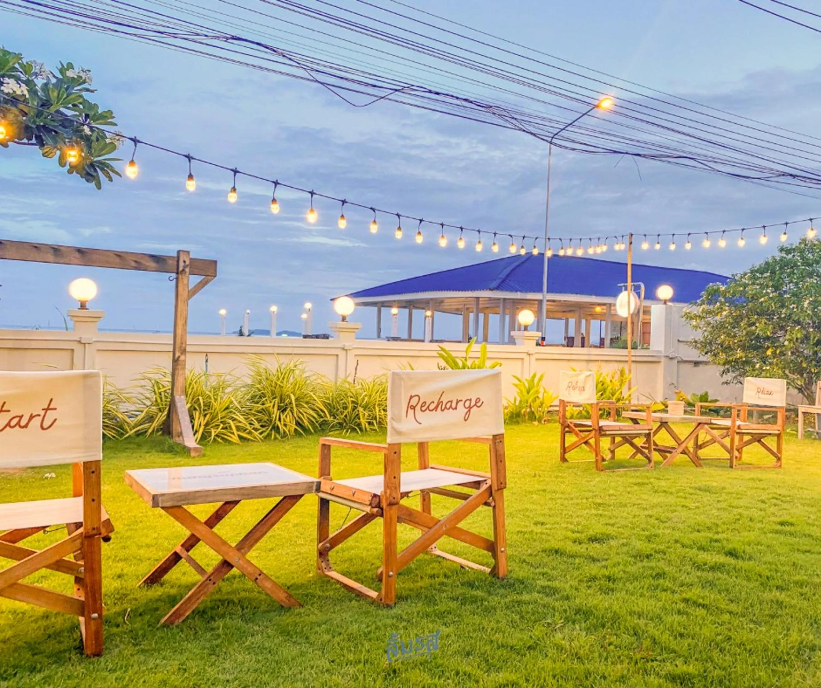 Garden in Bangsaphan Resort