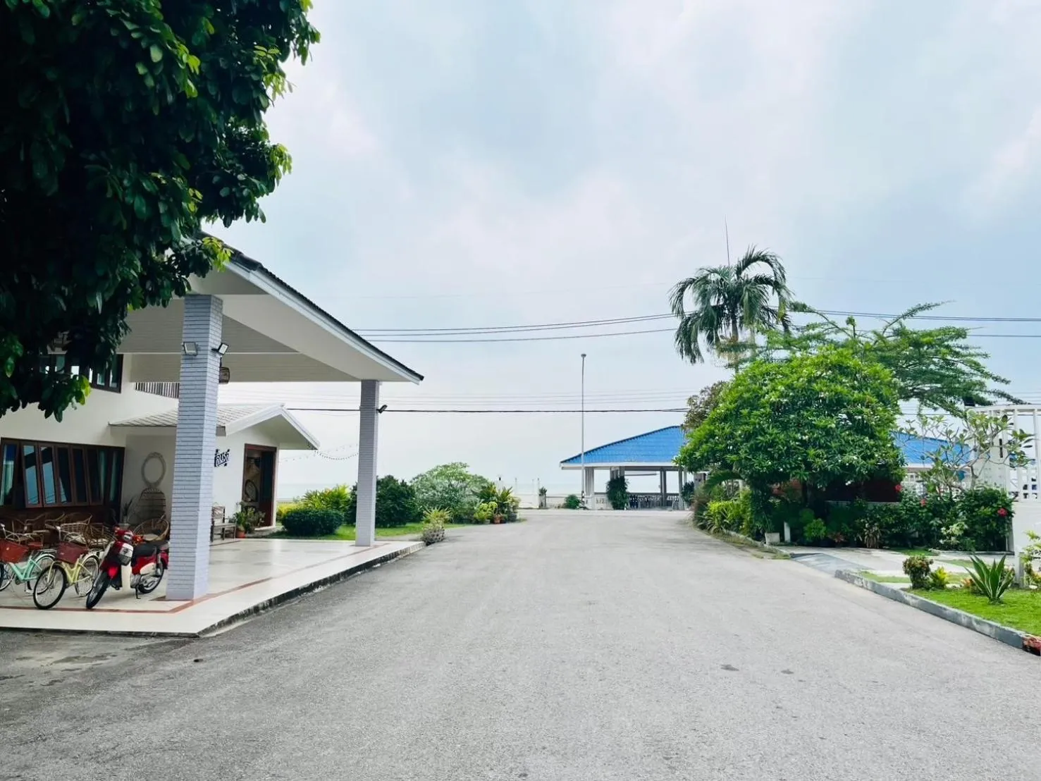 Sea view in Bangsaphan Resort