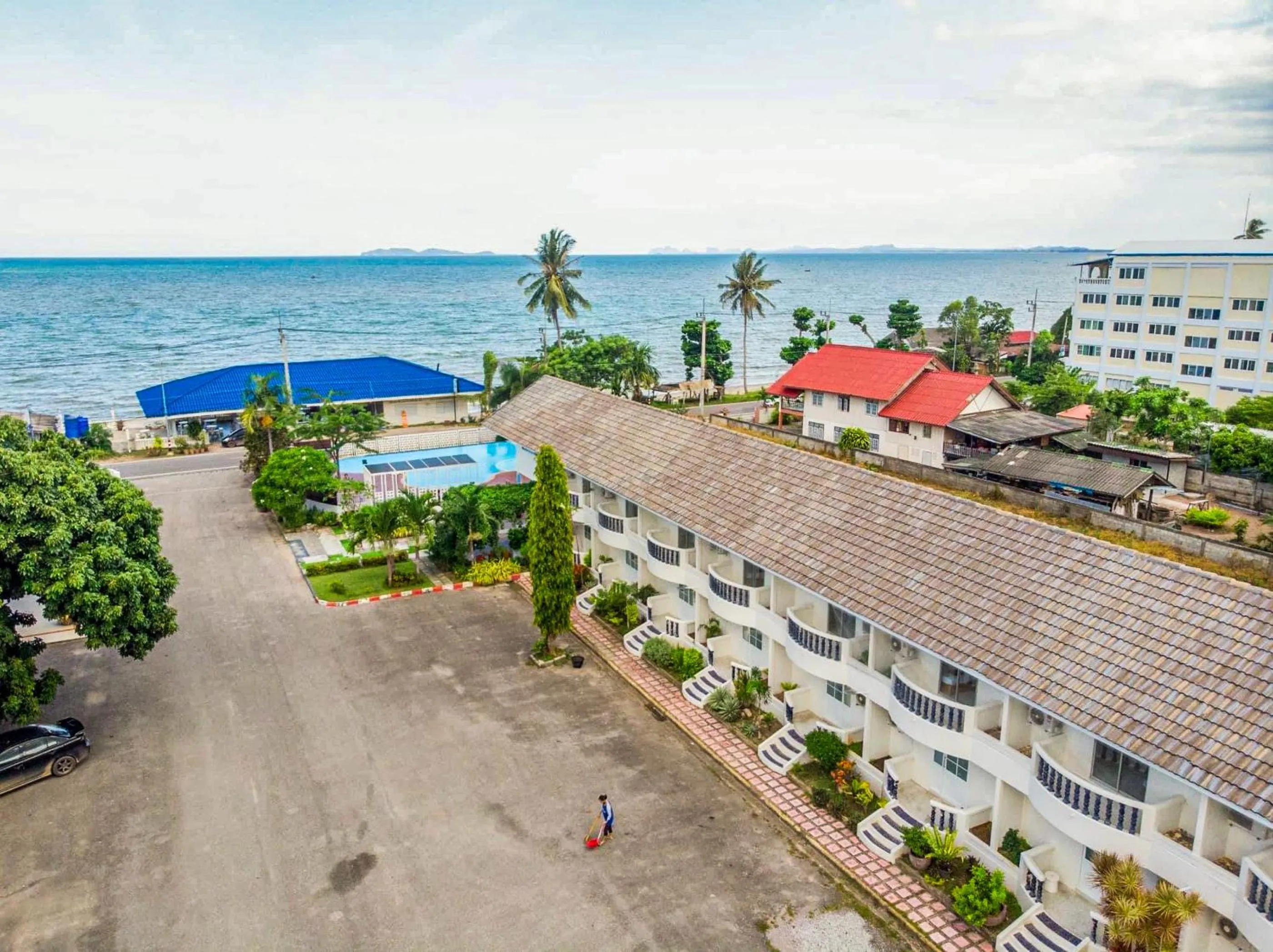 Property building in Bangsaphan Resort