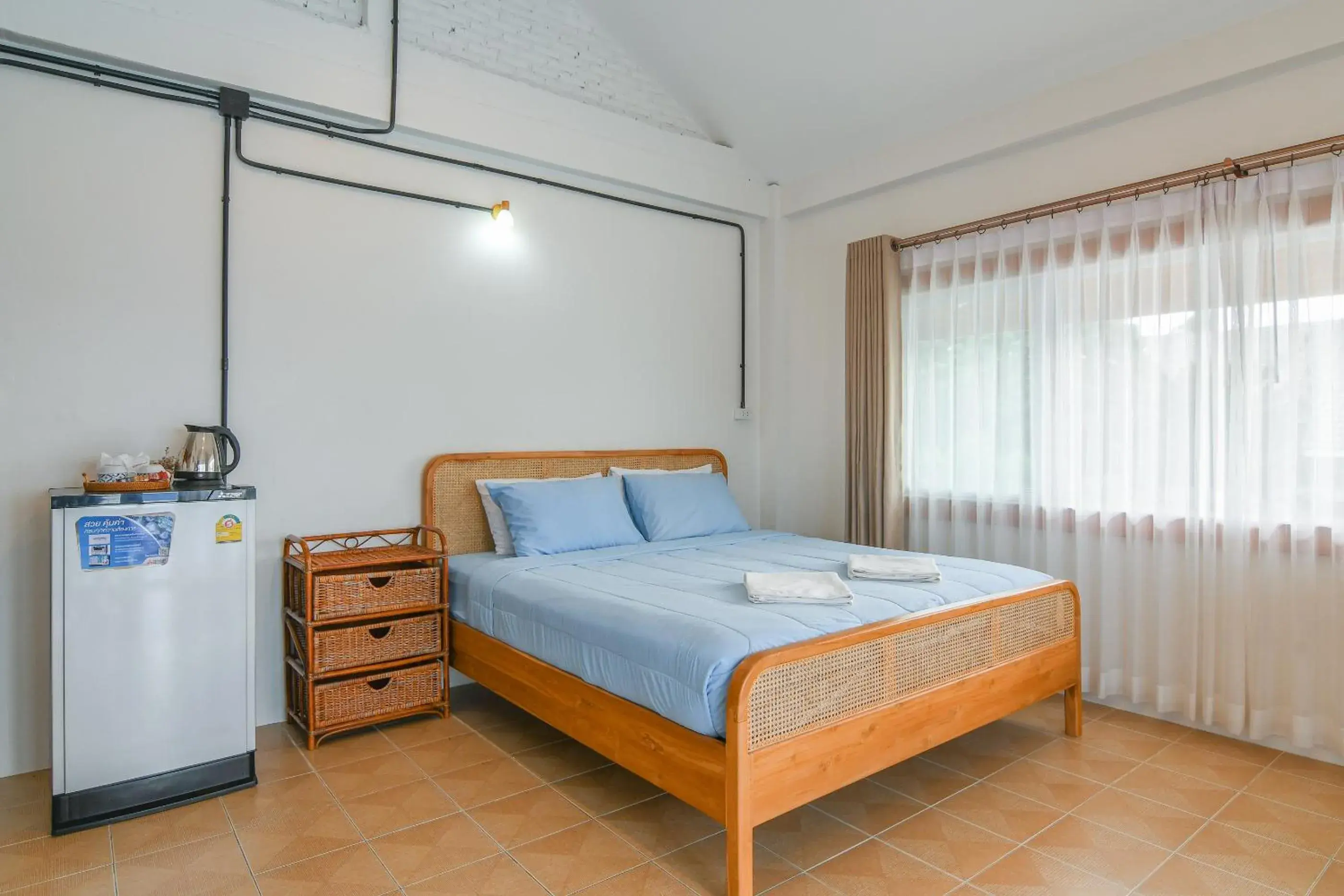 Deluxe Double Room with Sea View in Bangsaphan Resort Deluxe Double Room with Sea View in Bangsaphan Resort