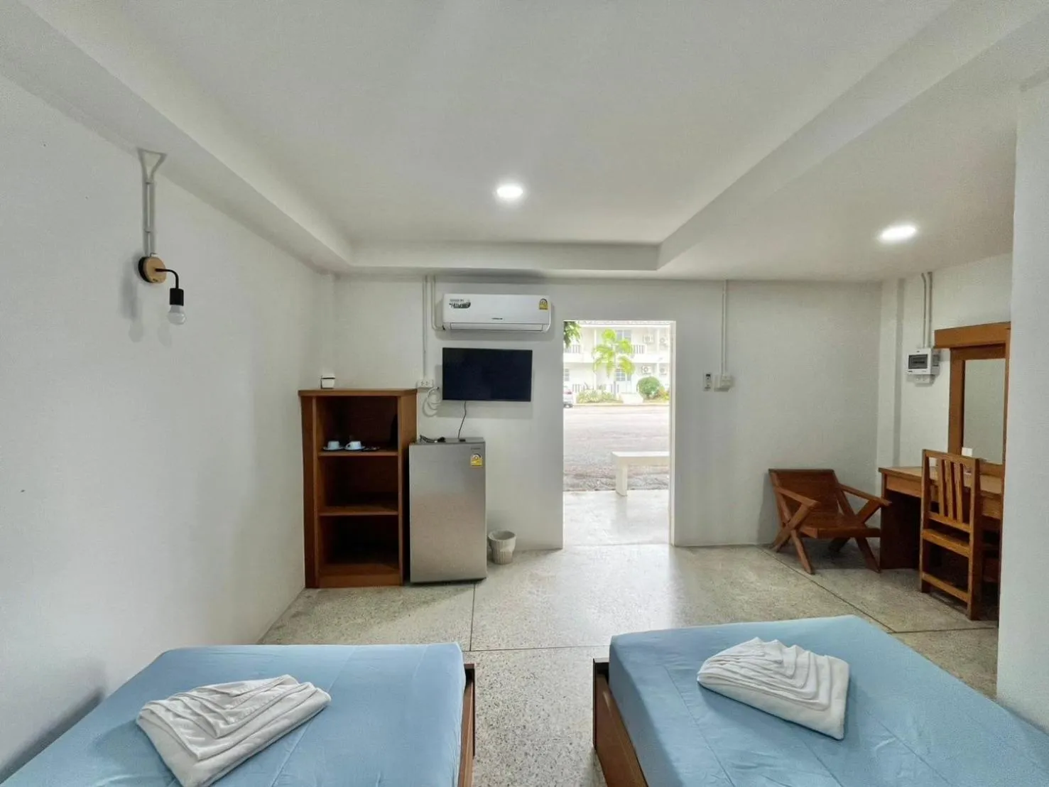 Bedroom in Bangsaphan Resort