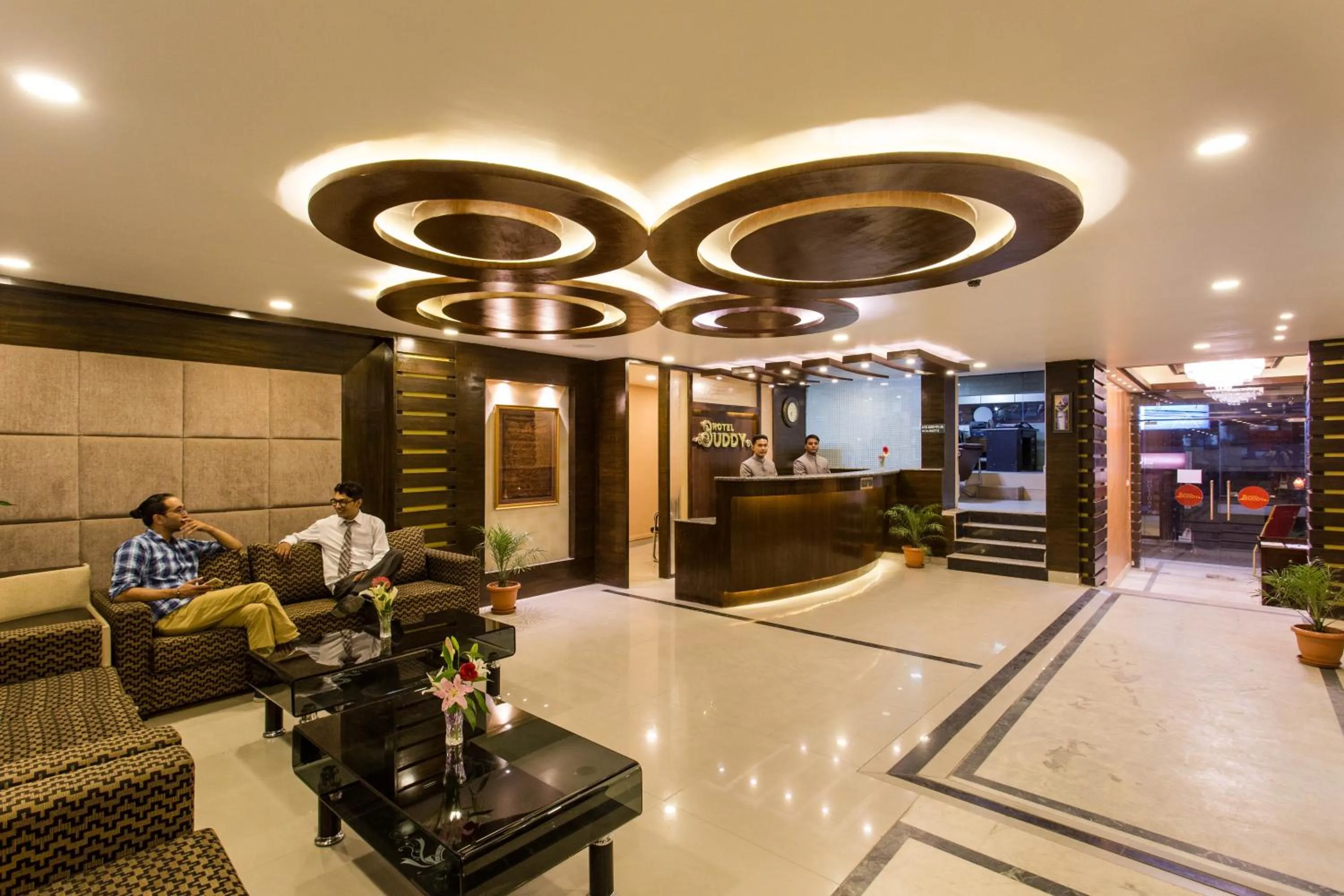 Lobby or reception in Hotel Buddy