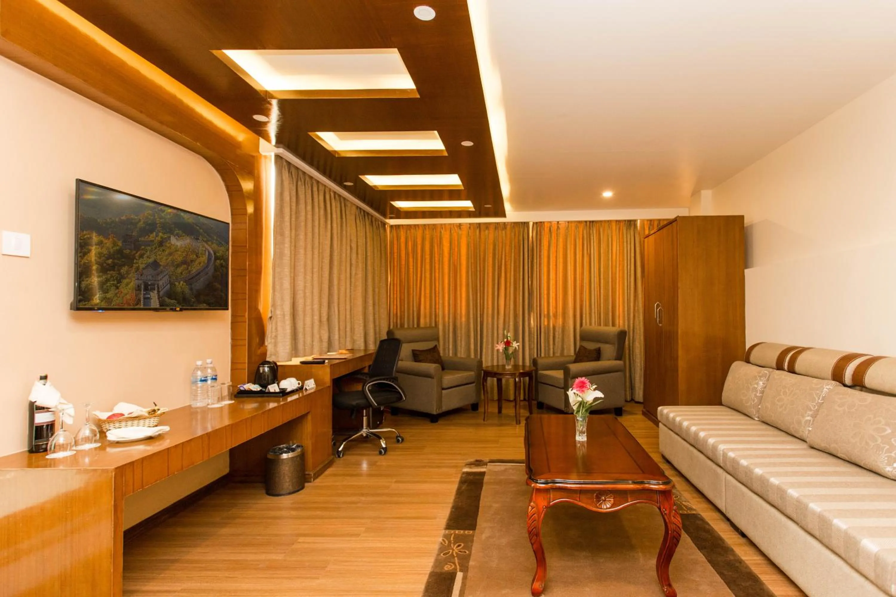 Living room in Hotel Buddy