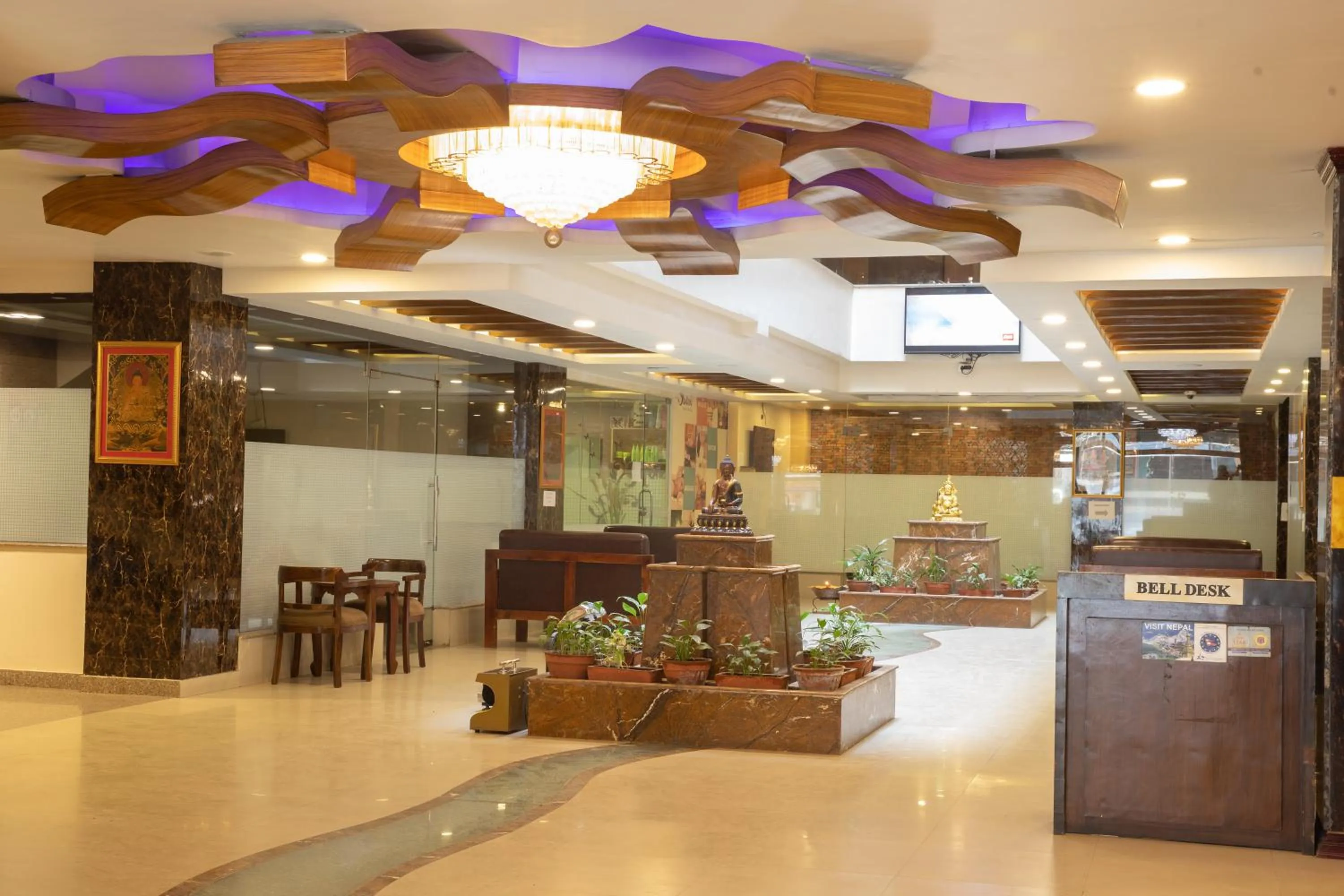 Lobby or reception in Hotel Buddy