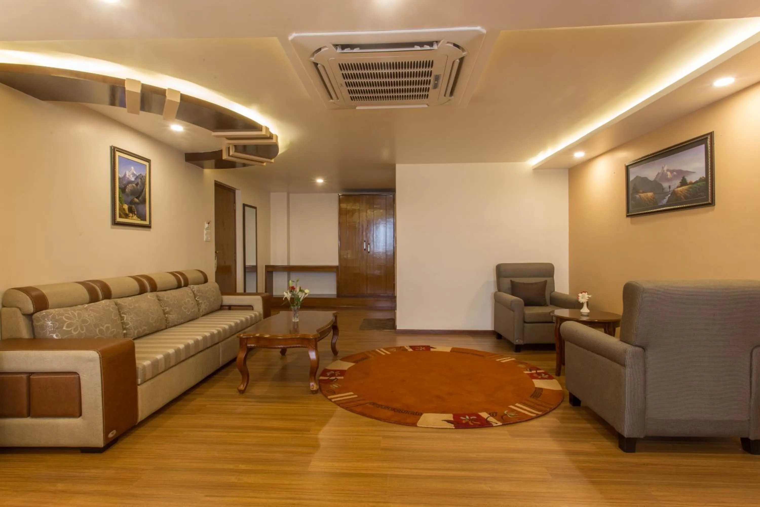 Living room in Hotel Buddy