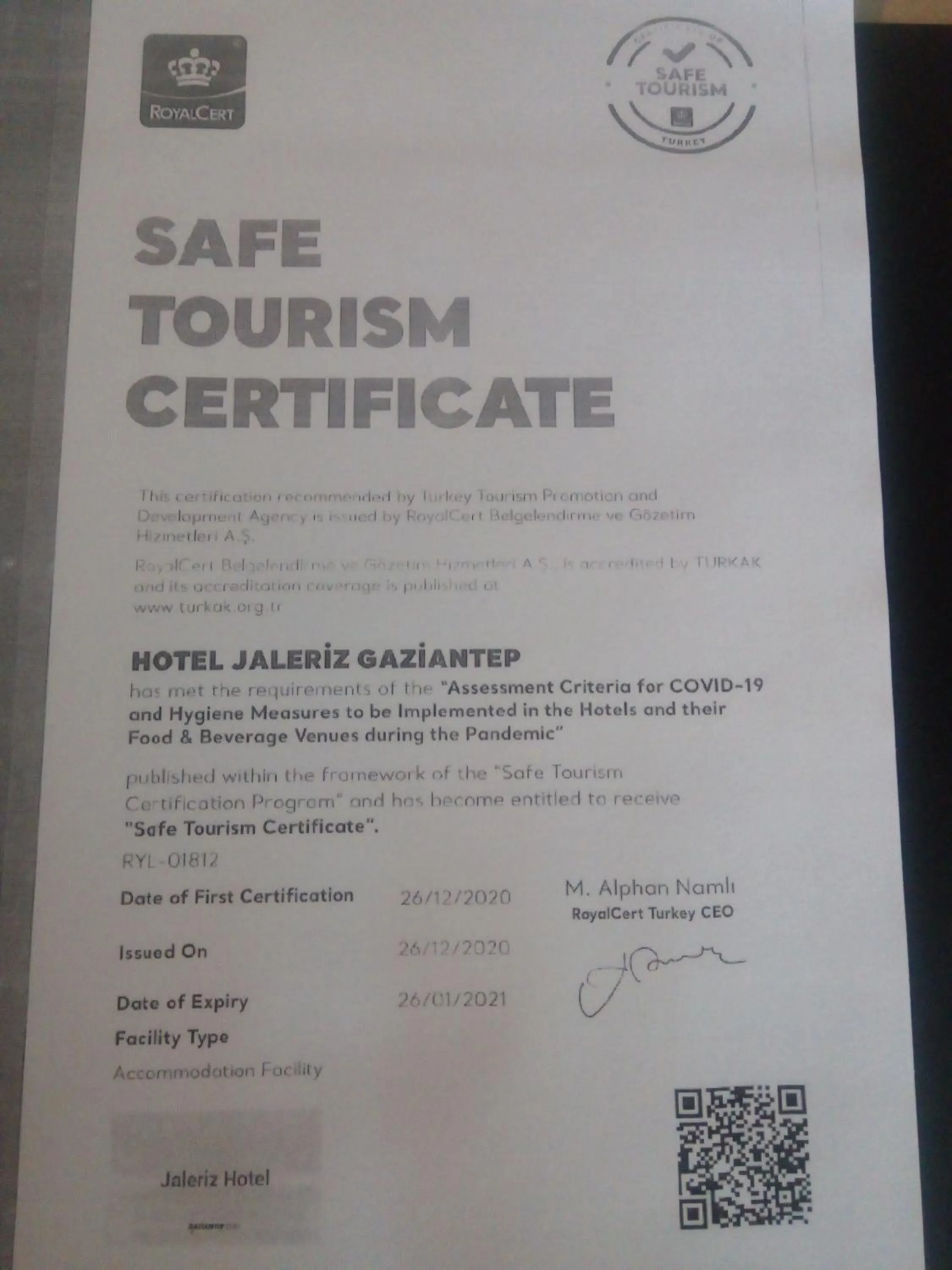 Jaleriz Gaziantep Hotel