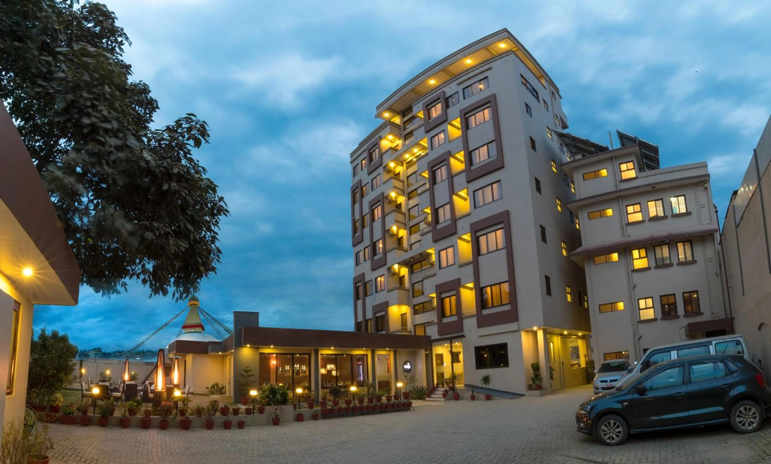 Property building in Hotel Mudita