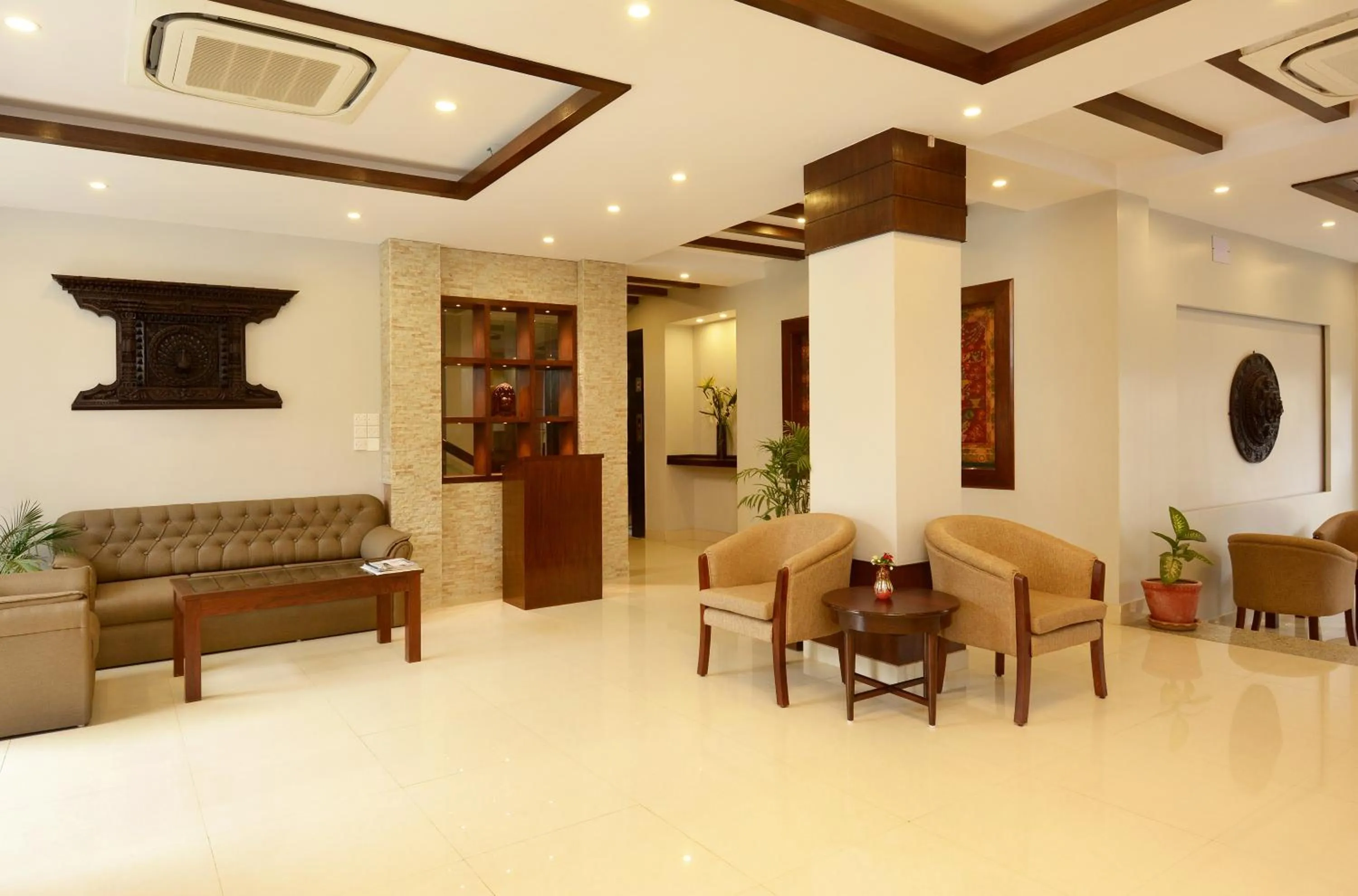 Lobby or reception in Hotel Mudita