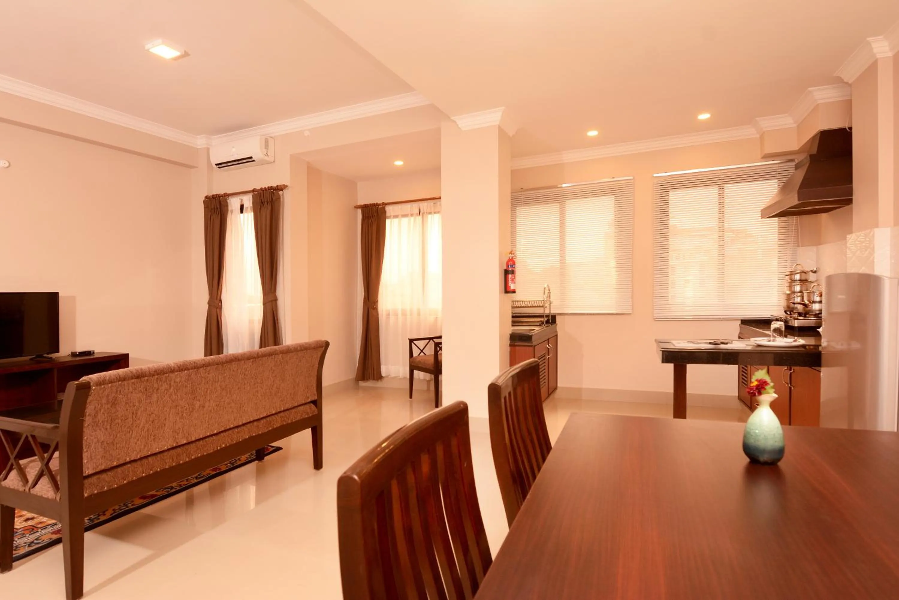 Living room in Hotel Mudita