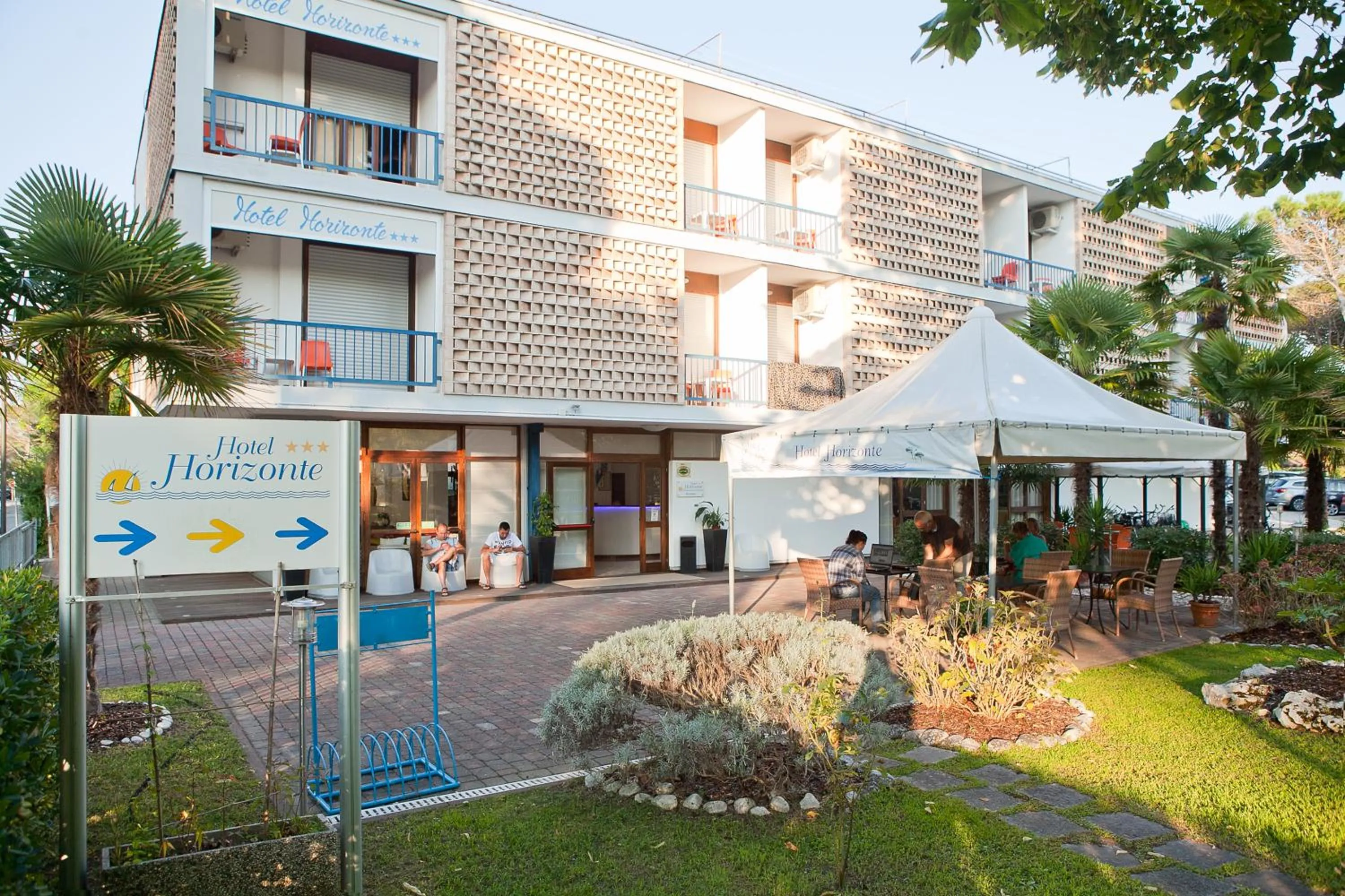 Facade/entrance in Hotel Horizonte