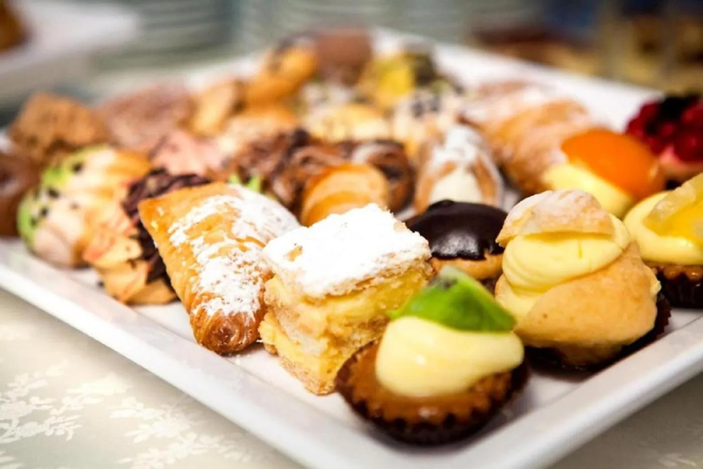 Buffet breakfast in Hotel Horizonte