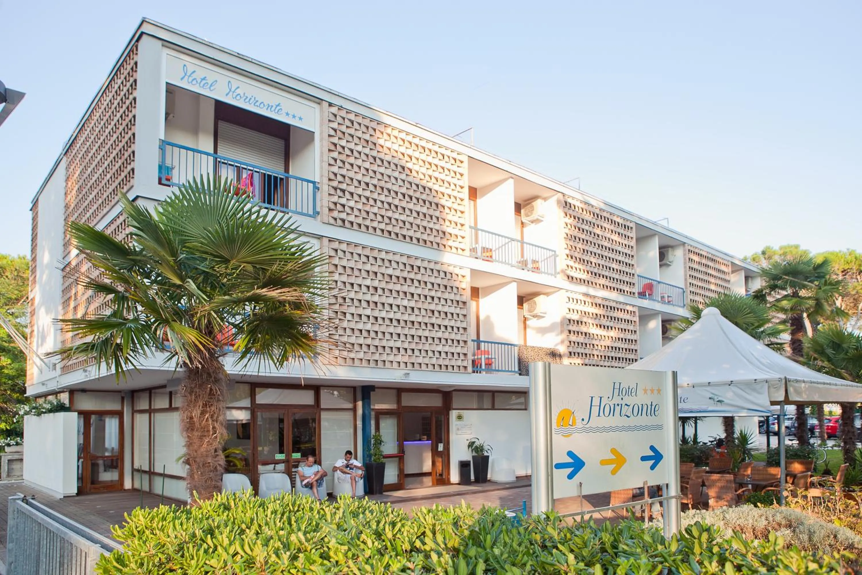 Facade/entrance in Hotel Horizonte