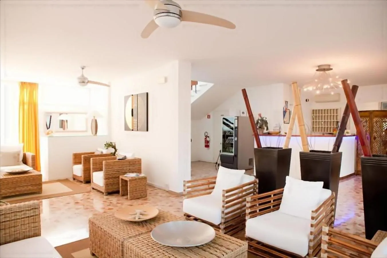 Lobby or reception in Hotel Horizonte