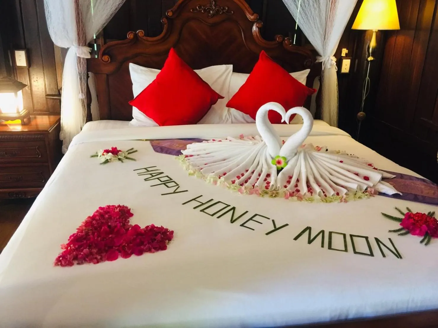 Bed in Sasitara Thai Villas