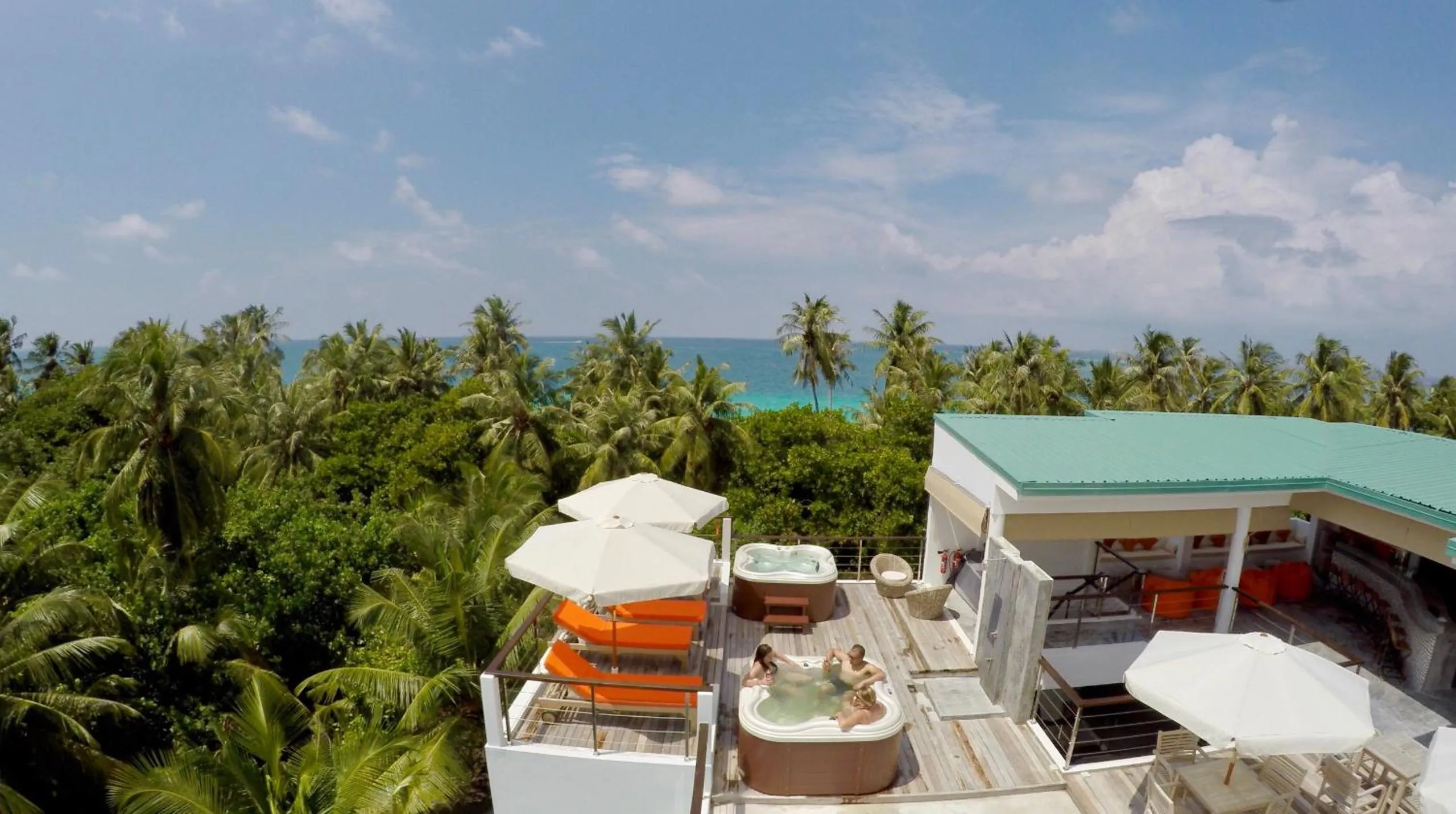 Balcony/Terrace in Bliss Dhigurah