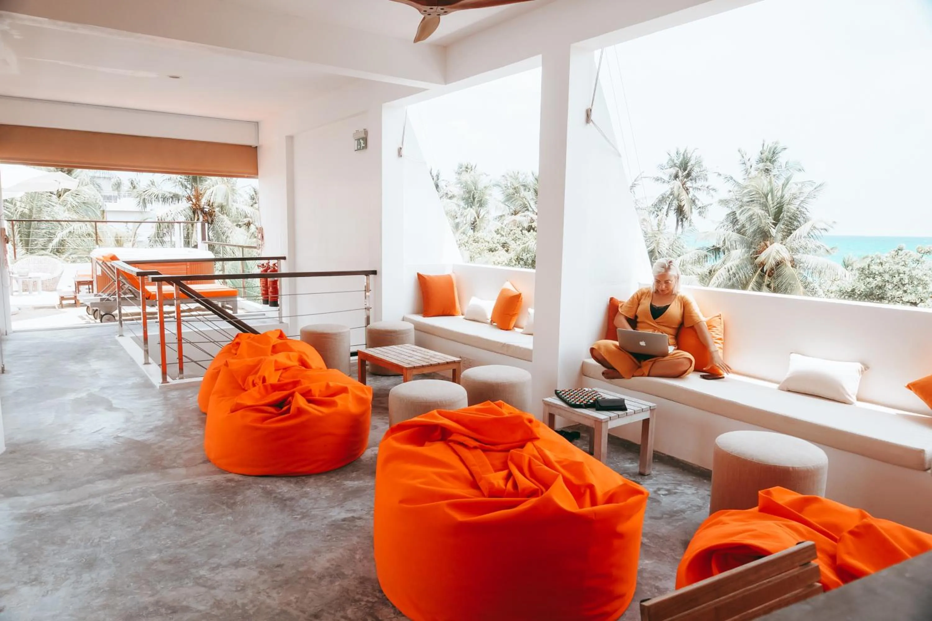 Balcony/Terrace in Bliss Dhigurah