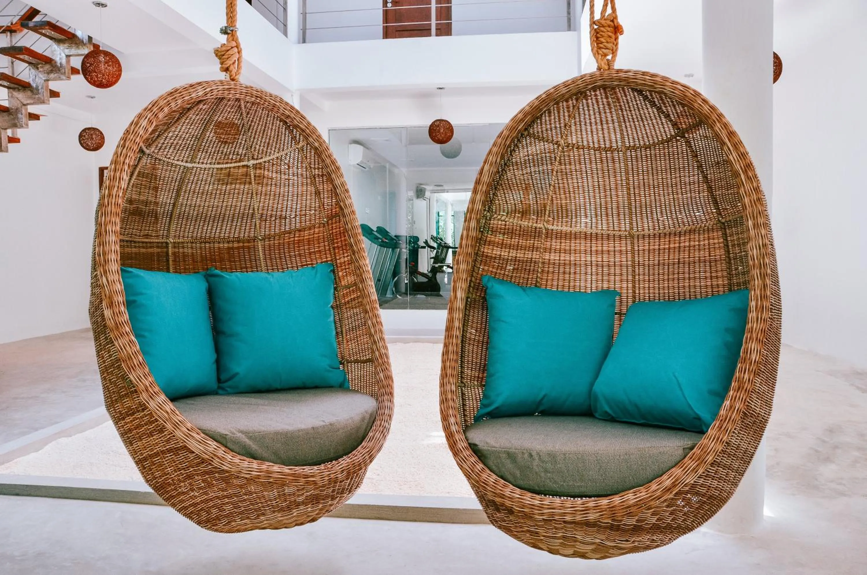 Communal lounge/ TV room in Bliss Dhigurah