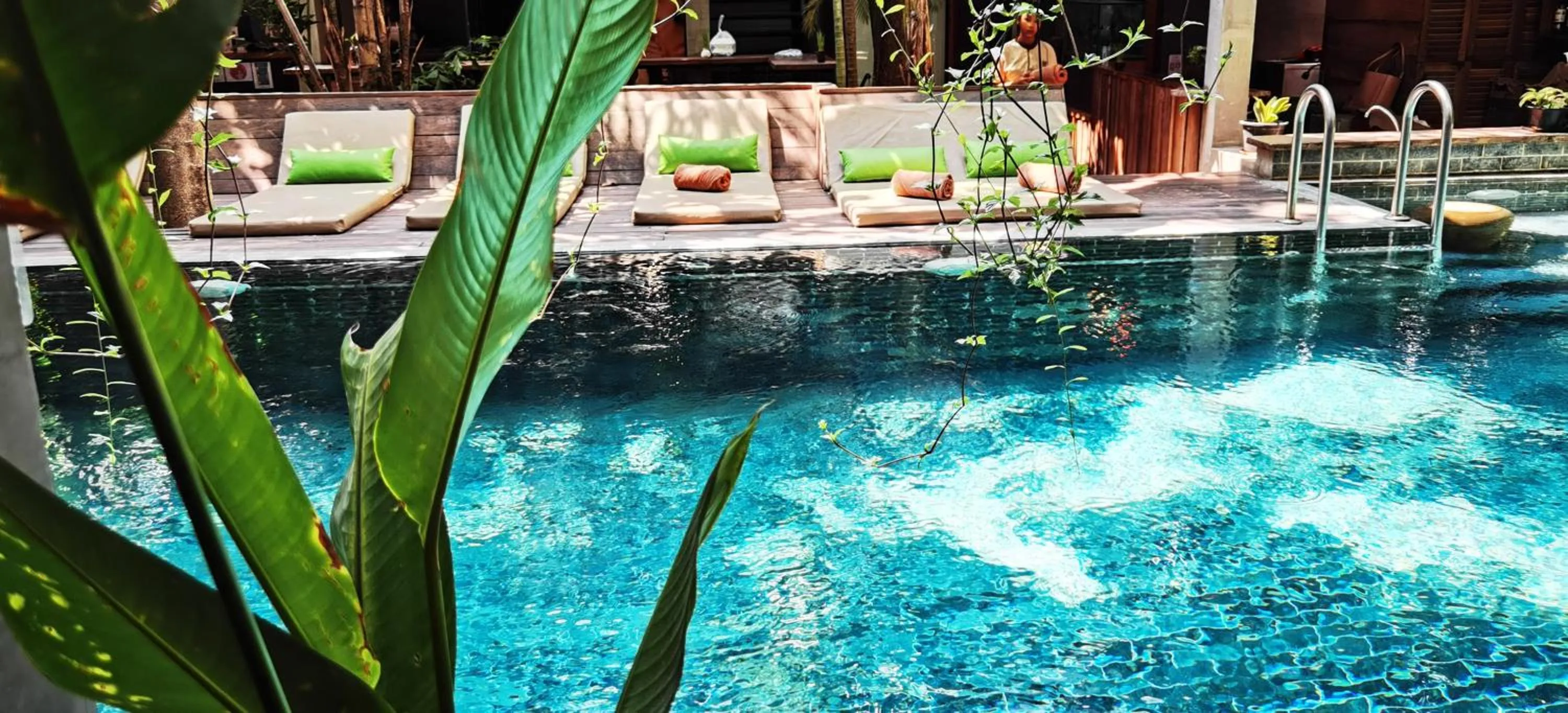 Swimming pool in Sarina Boutique Hotel