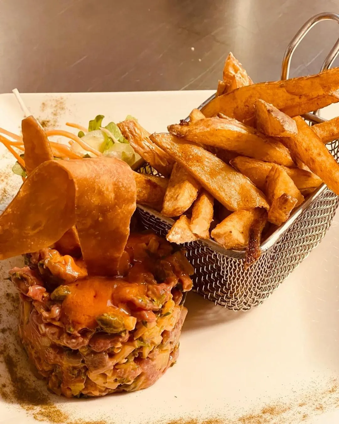 Restaurant/places to eat in Hostellerie Au rendez-vous des amis