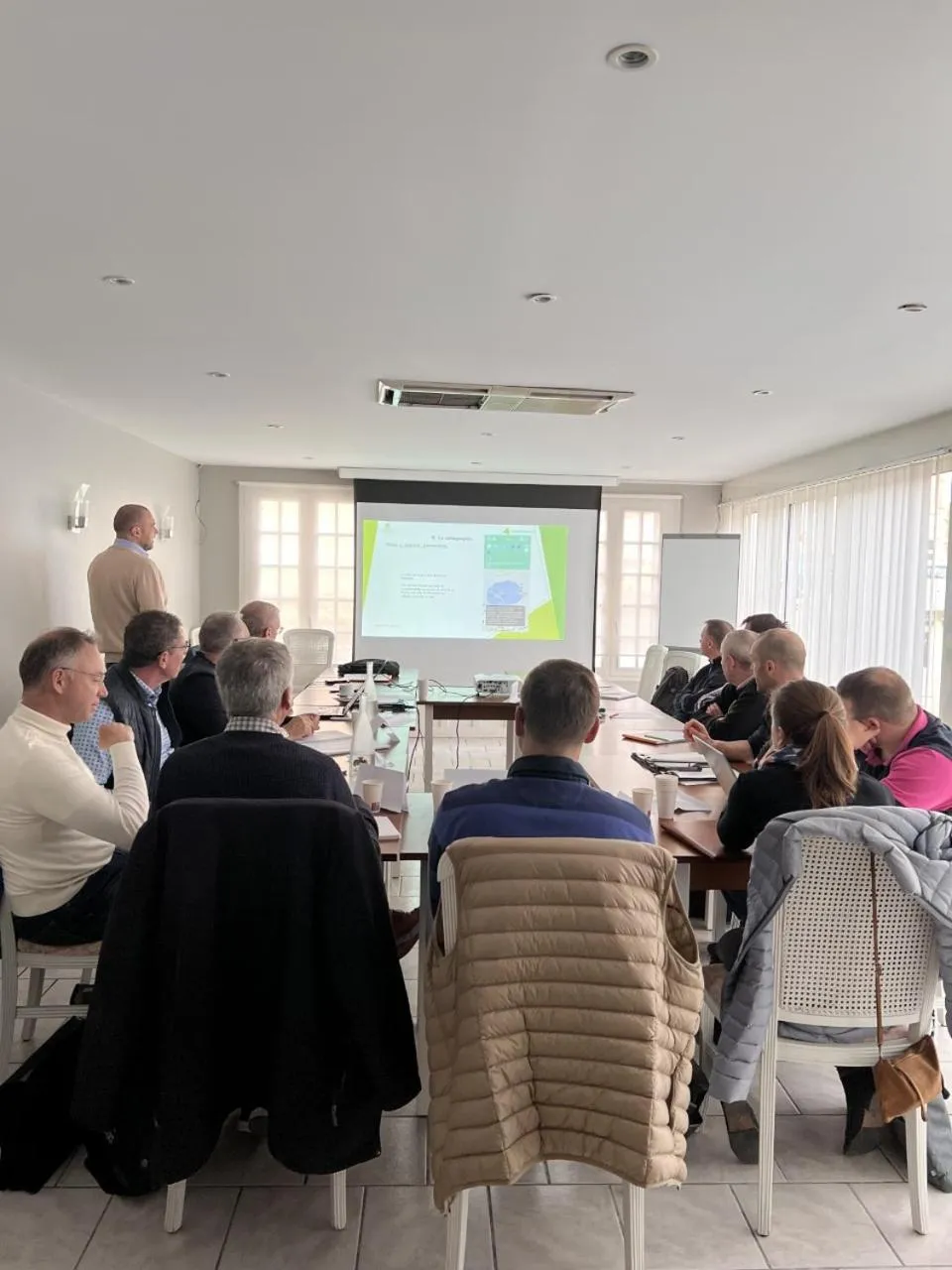 Meeting/conference room in Hostellerie Au rendez-vous des amis