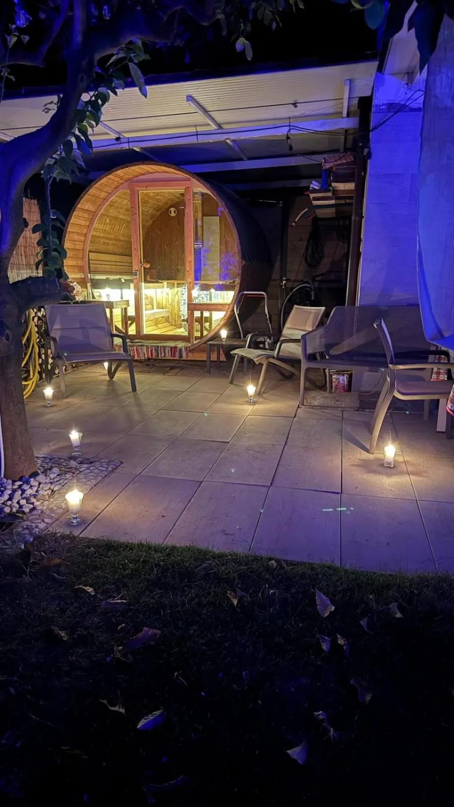 Sauna in Villa Giulia Rooms & Bike