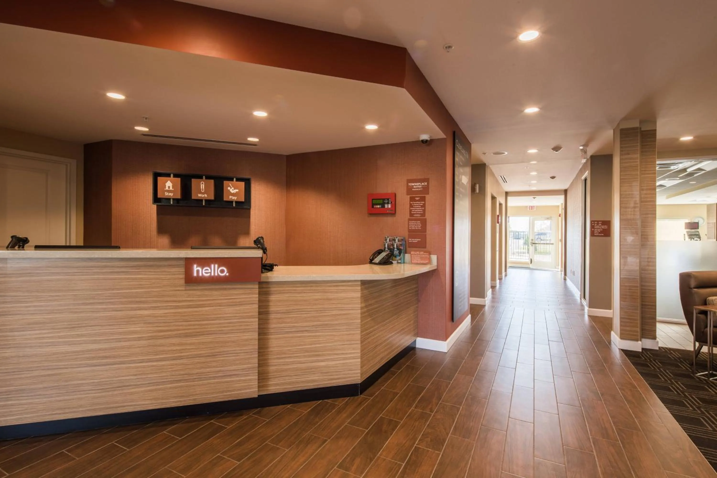 Lobby or reception in TownePlace Suites by Marriott Cleveland