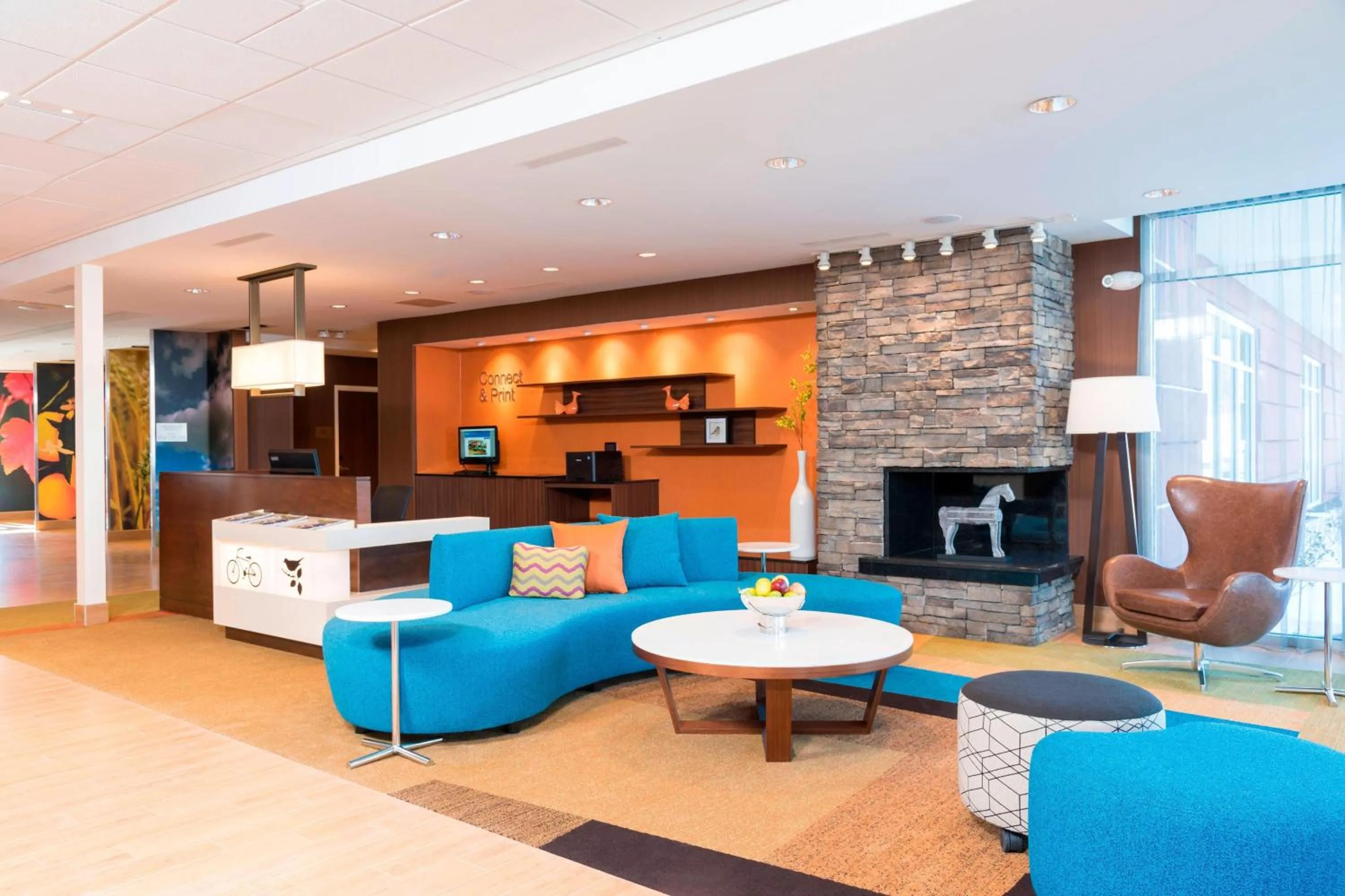 Lobby or reception in Fairfield Inn & Suites by Marriott Indianapolis Fishers