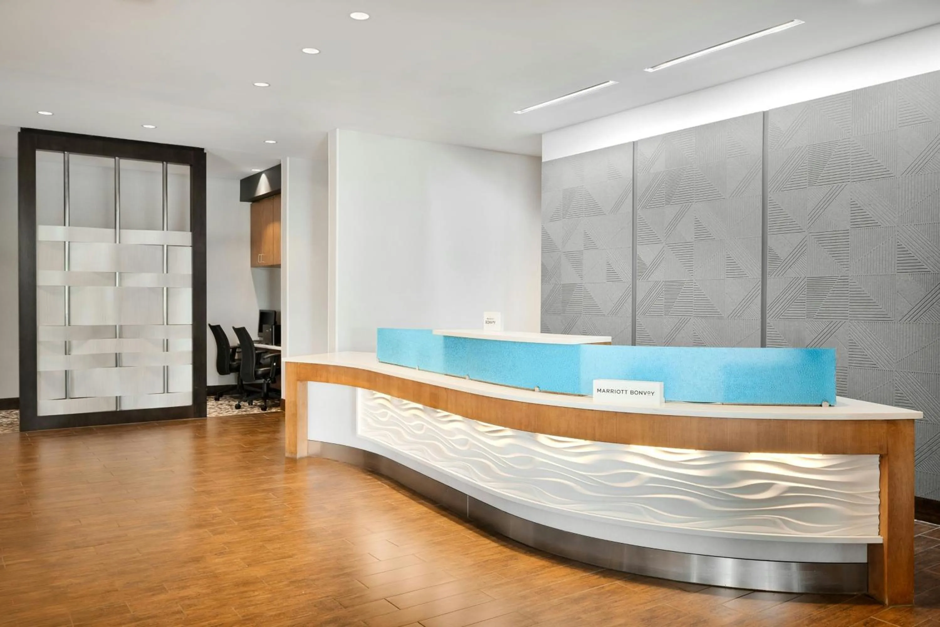 Lobby or reception in SpringHill Suites by Marriott Chicago Southeast/Munster, IN