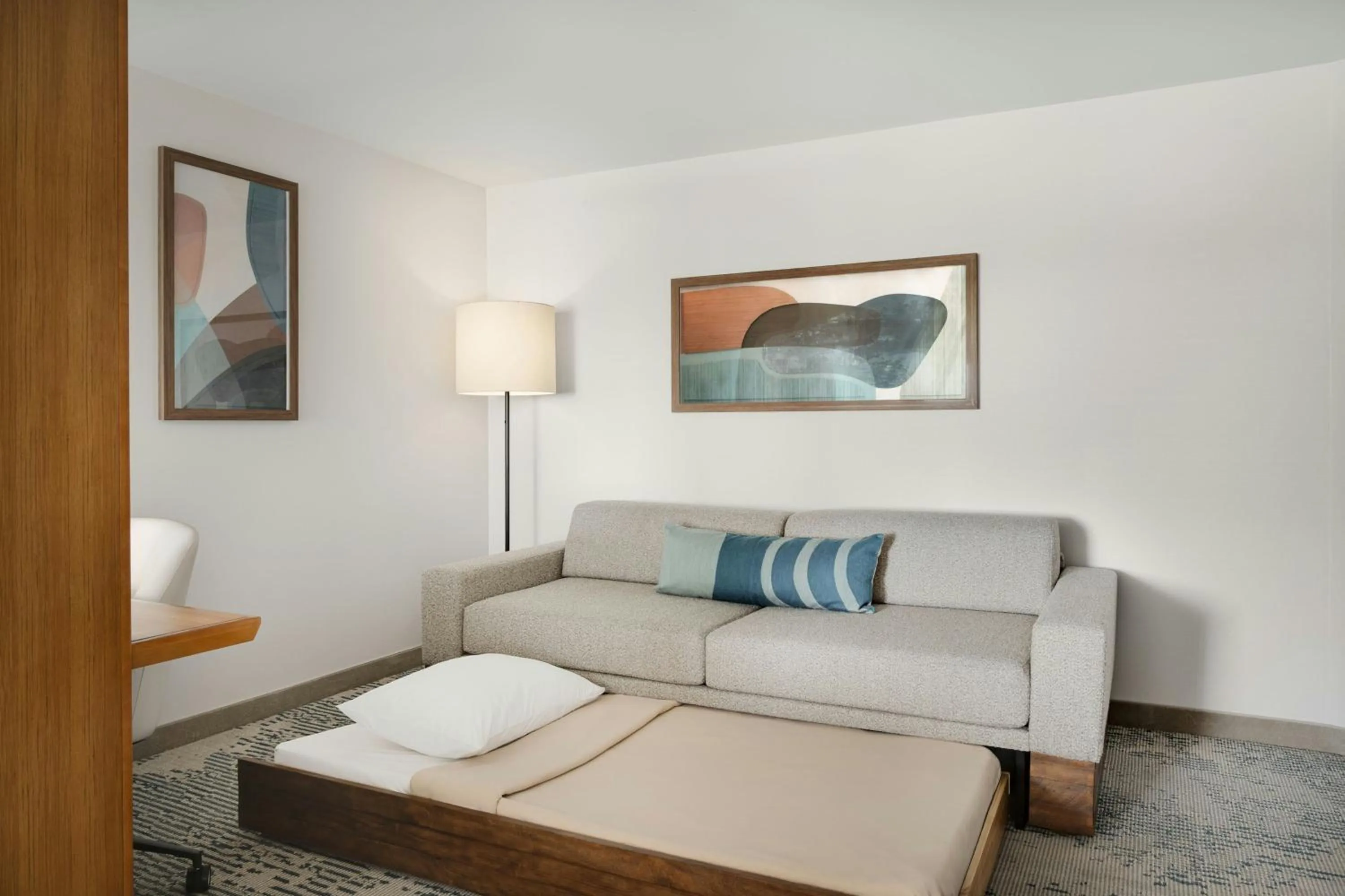 Bedroom in SpringHill Suites by Marriott Chicago Southeast/Munster, IN