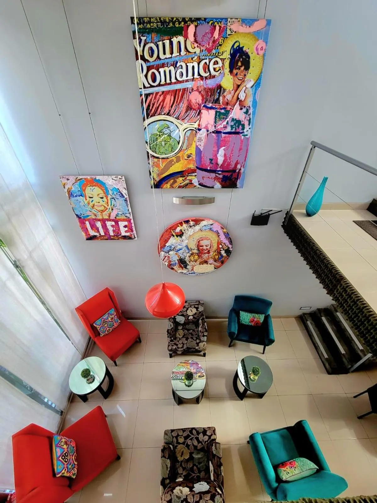 Living room in 3B Barranco by Katari Hoteles