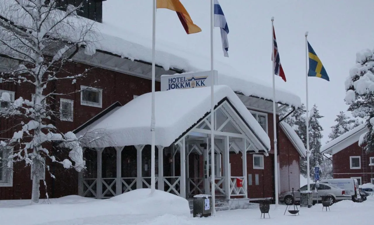 Facade/entrance in Hotel Jokkmokk